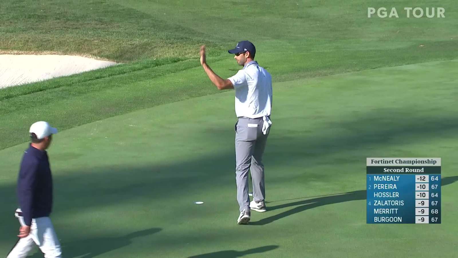 Cameron Tringale makes birdie on No. 13 at Fortinet Championship