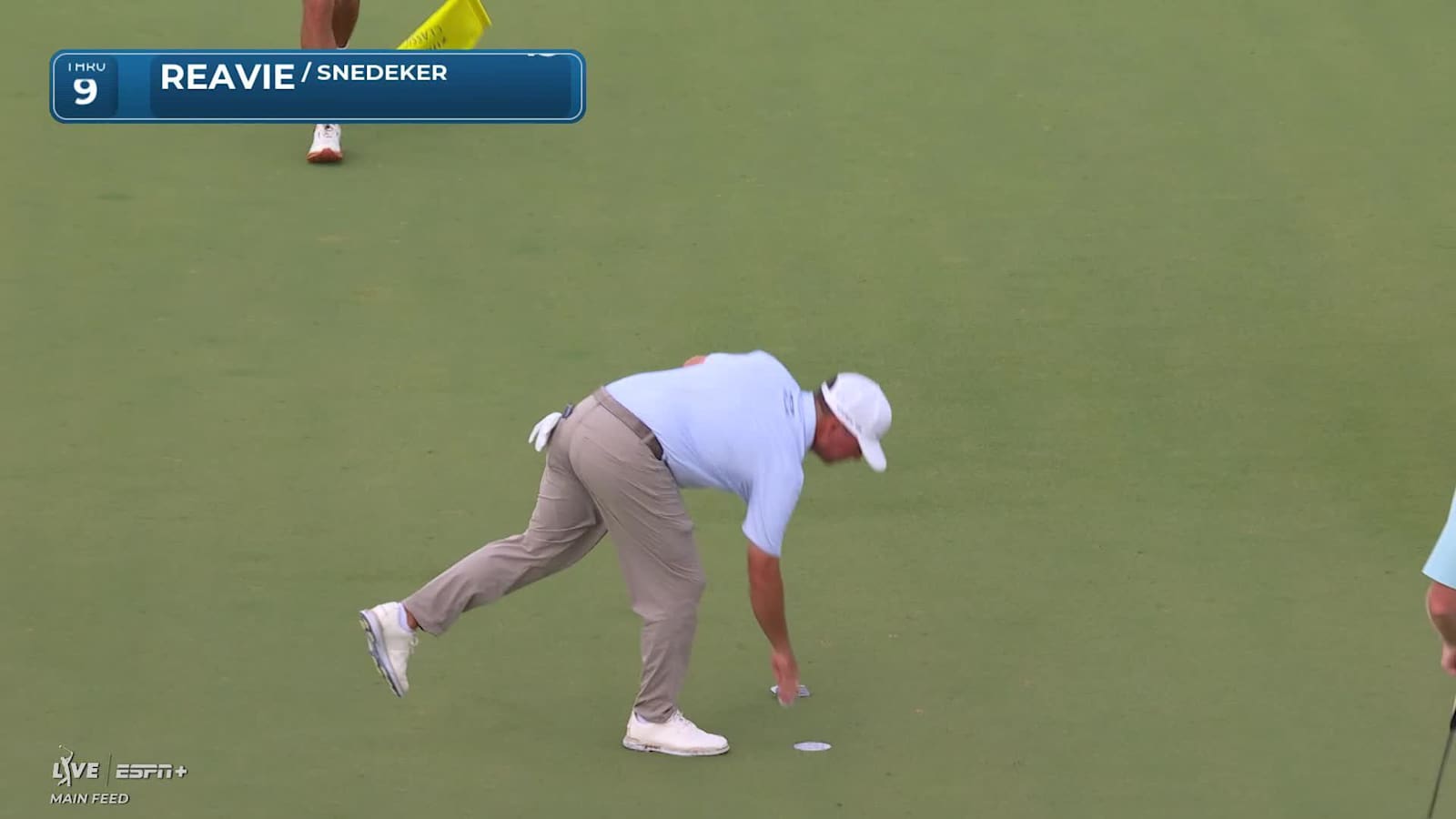 Chez Reavie makes birdie on No. 9 at Zurich Classic