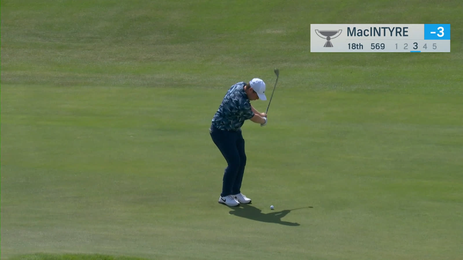 Robert MacIntyre's soft hands with the wedge leads to birdie at TOUR Championship
