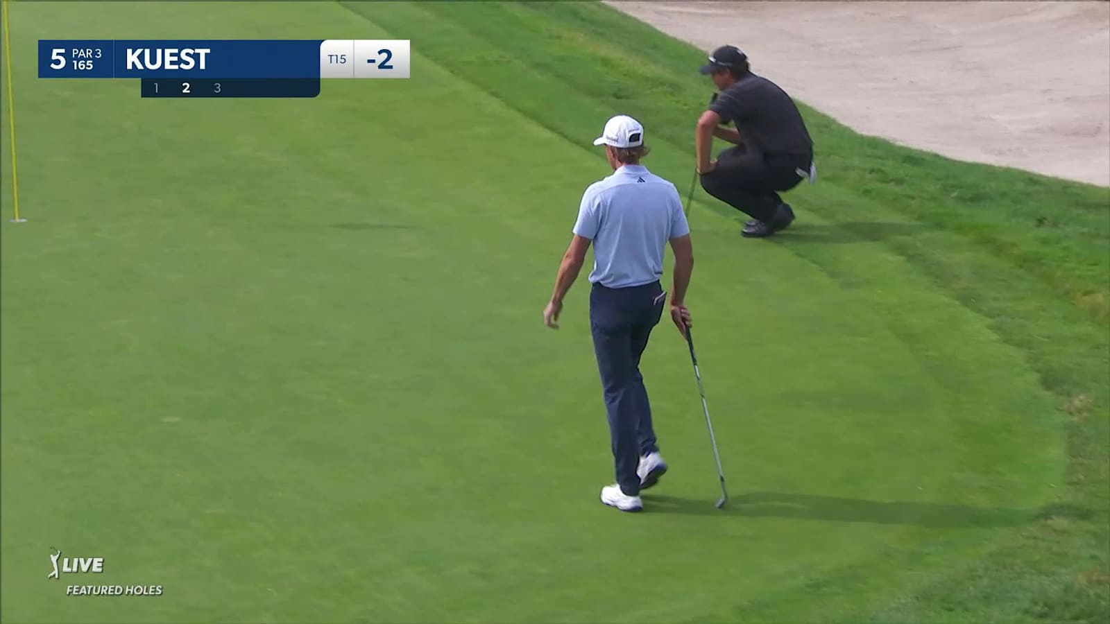 Peter Kuest holes out for 40-foot birdie at Rocket Mortgage