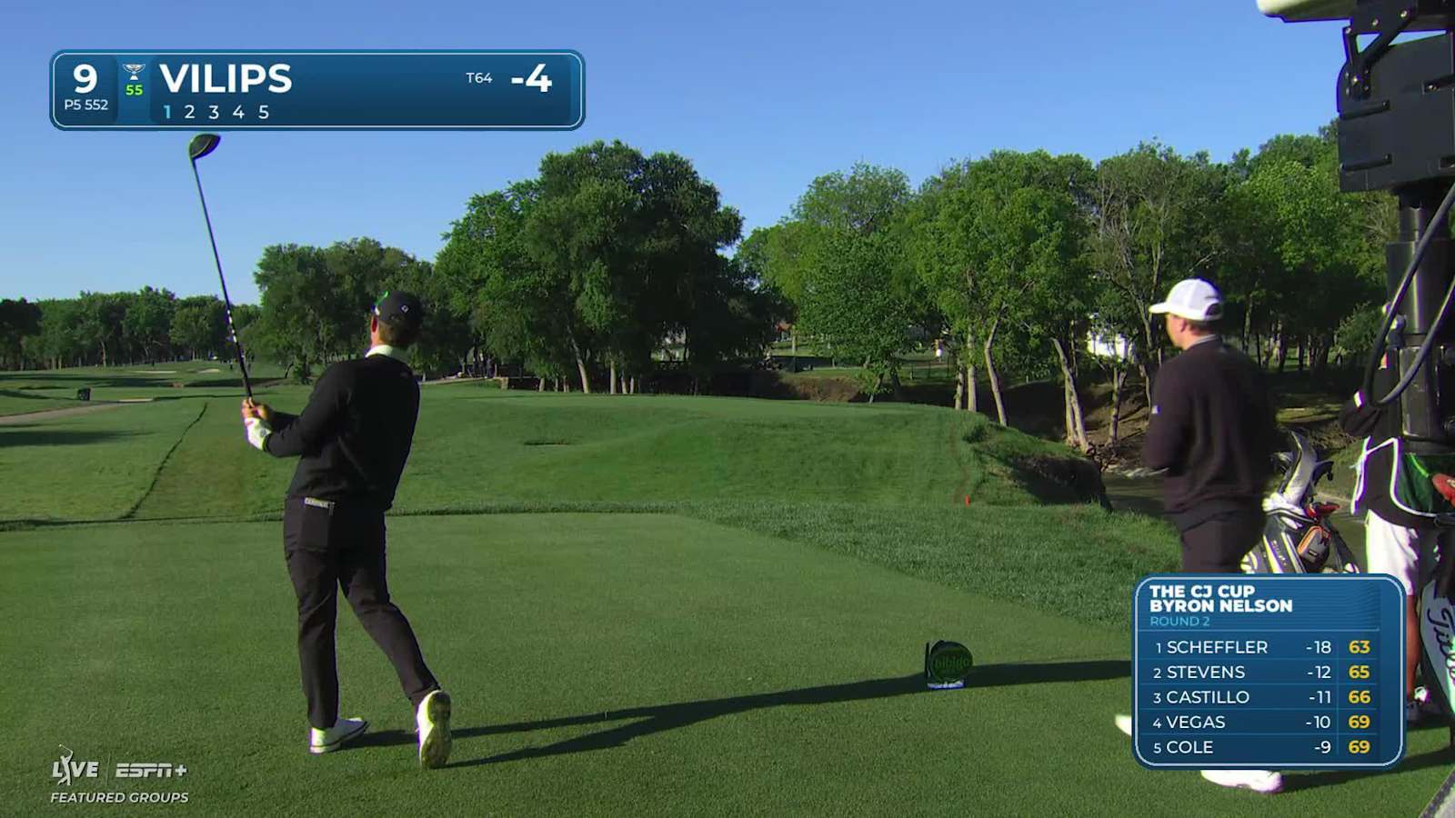 Karl Vilips sinks a 42-foot eagle putt at THE CJ CUP