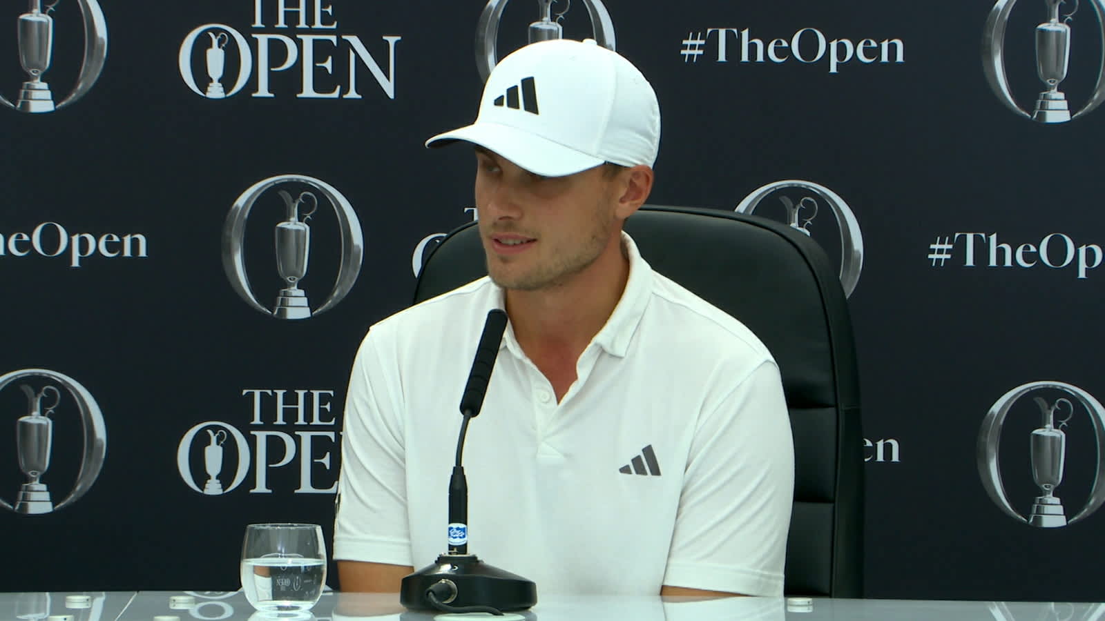 Ludvig Åberg on enjoying pressure of being in contention