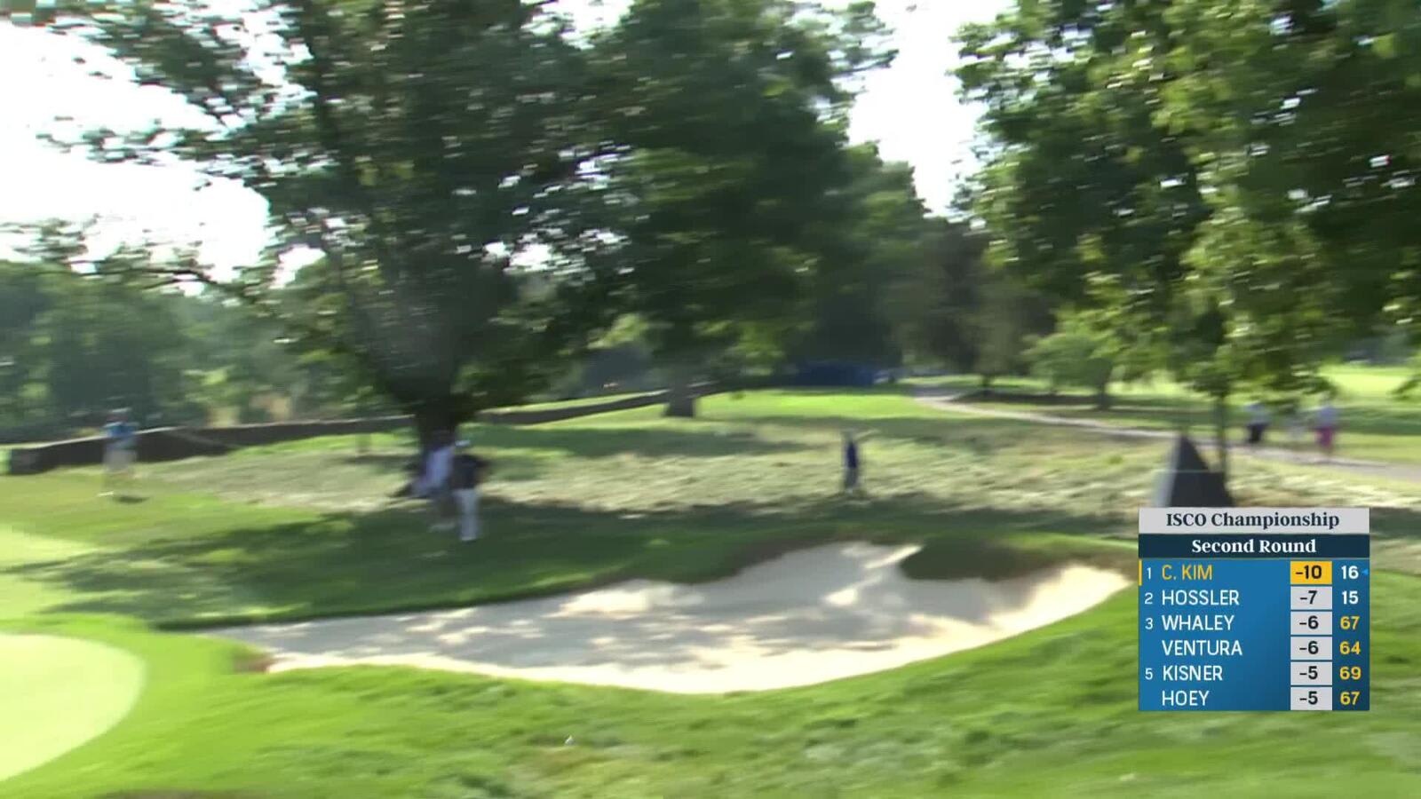 Chan Kim extends lead with back-to-back birdies at ISCO Championship