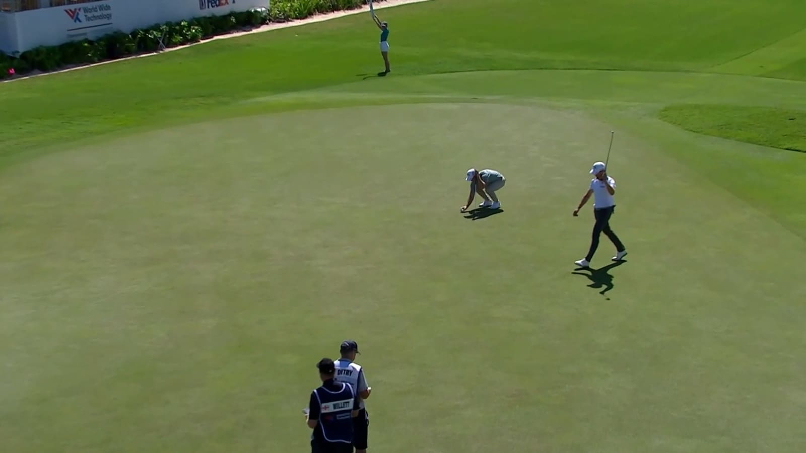 Thomas Detry pours in lengthy birdie at World Wide Technology