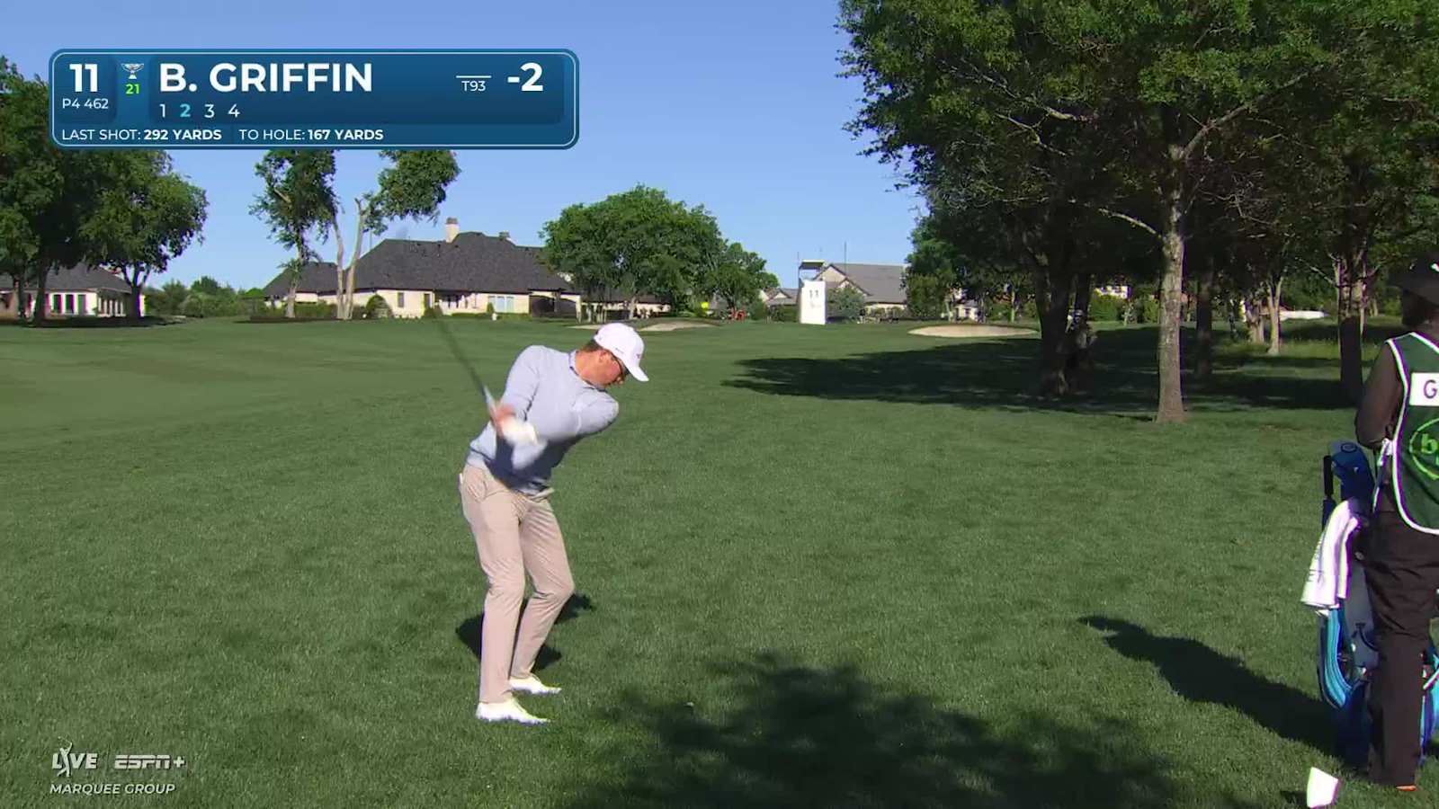 Ben Griffin sinks a 29-foot birdie putt at THE CJ CUP