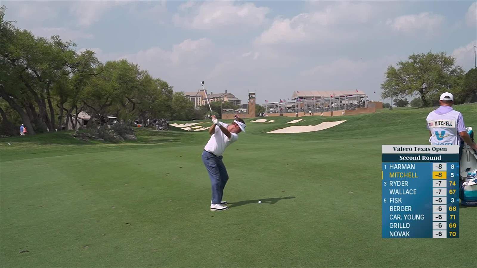 Keith Mitchell dials in second to set up birdie at Valero