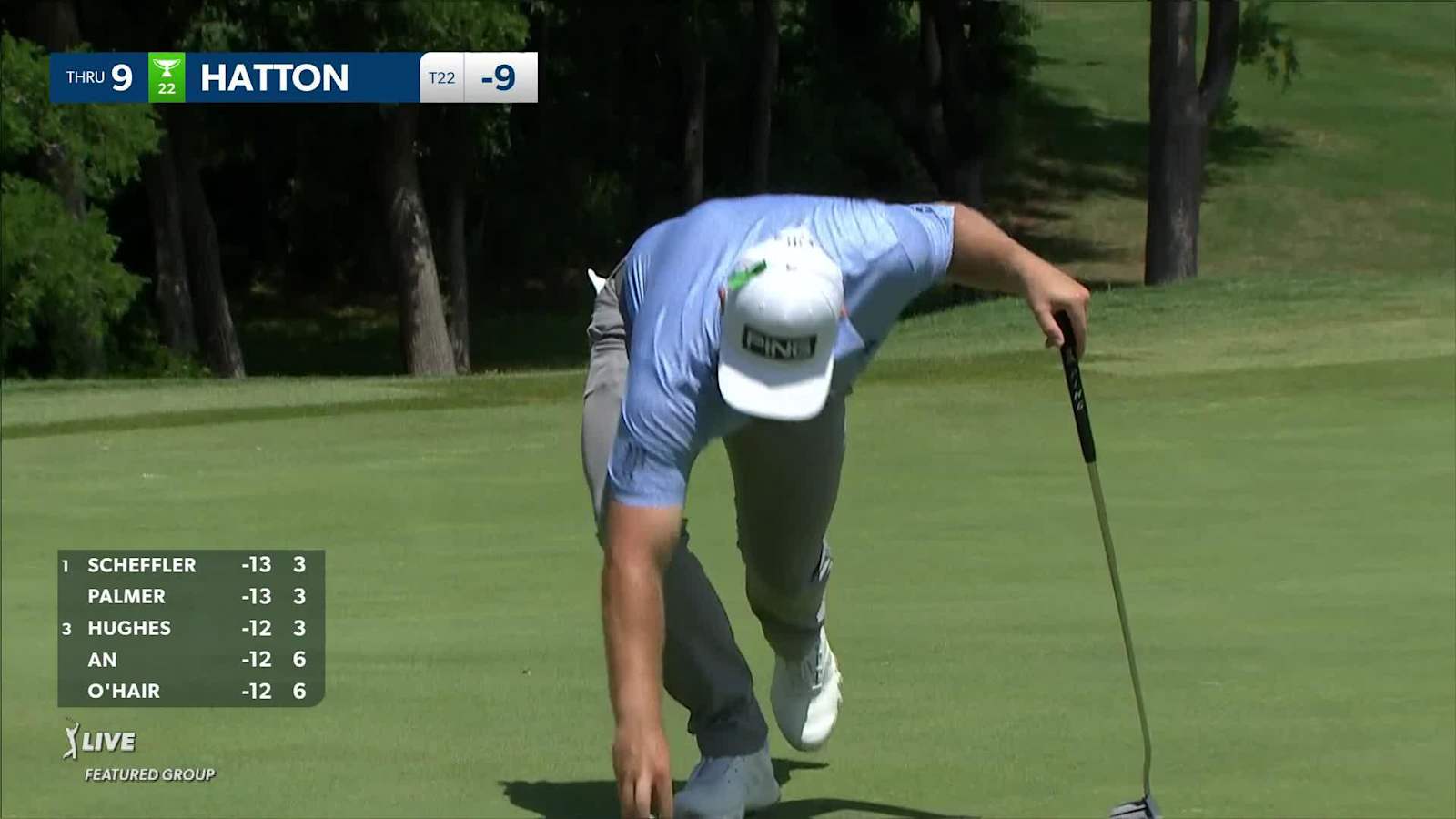 Tyrrell Hatton wedges it close to set up birdie AT&T Byron Nelson