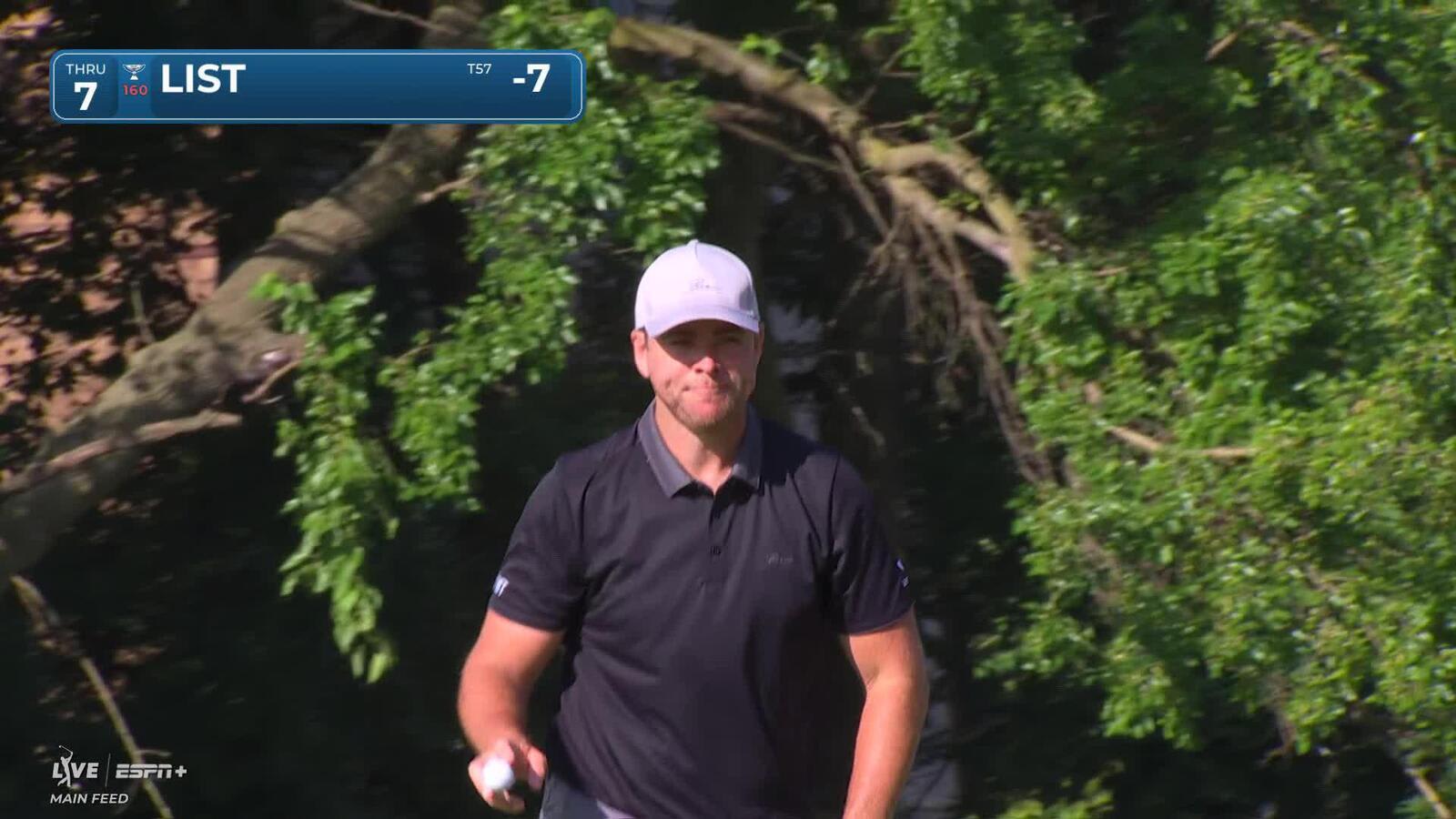 Luke List makes birdie on No. 7 at Rocket Classic