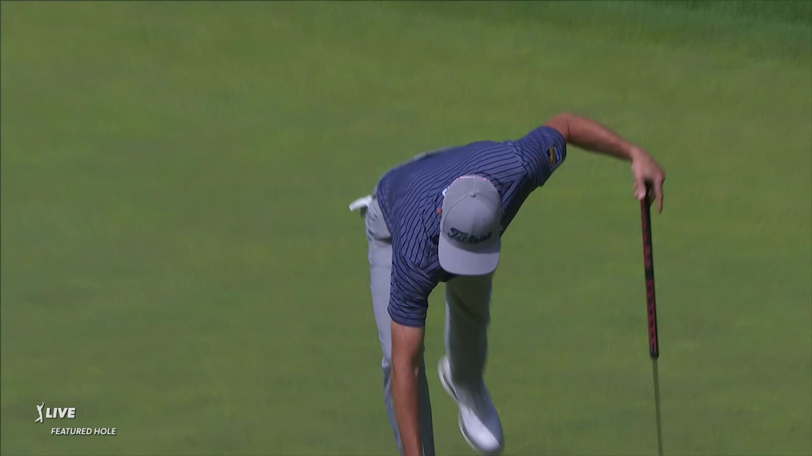 Webb Simpson makes birdie on No. 16 at Travelers