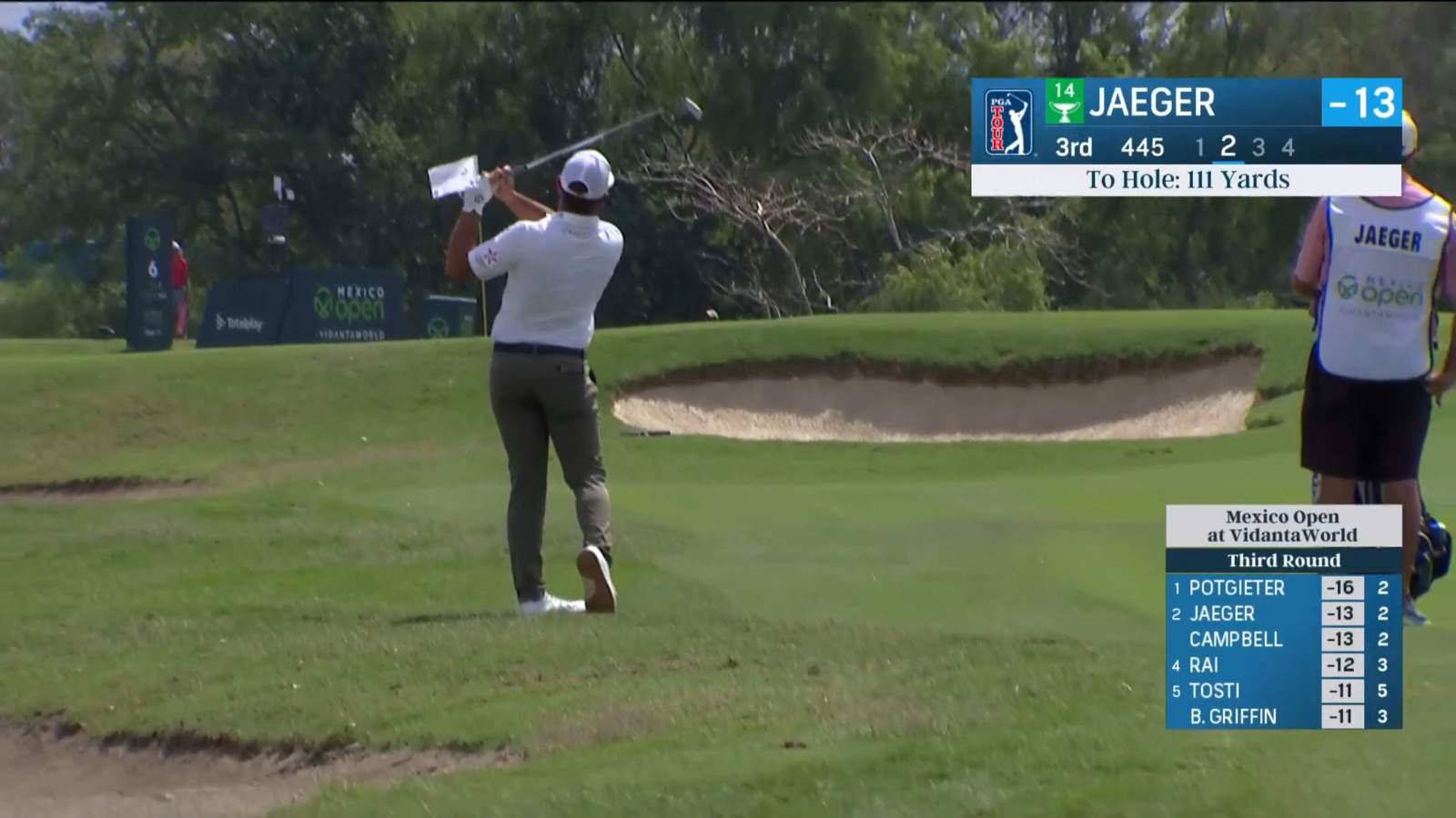 Stephan Jaeger's solid approach leads to birdie at Mexico Open