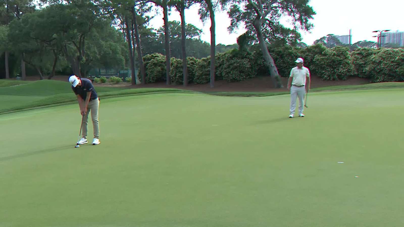 Andrew Putnam makes birdie on No. 8 at ONEflight Myrtle