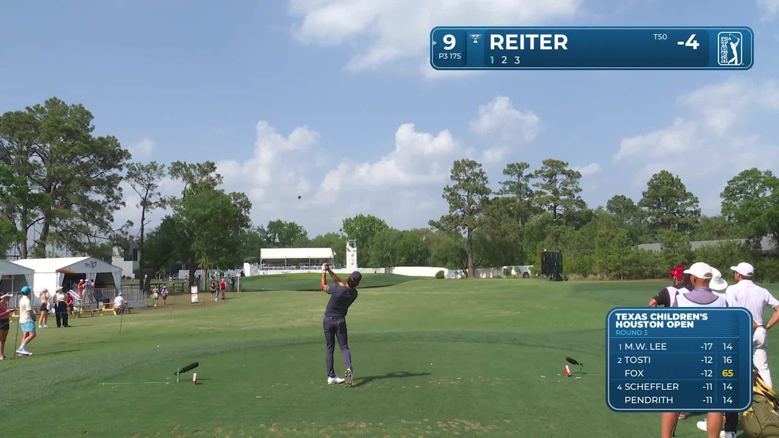 Charles Reiter takes dead aim to set up closing birdie at Houston Open