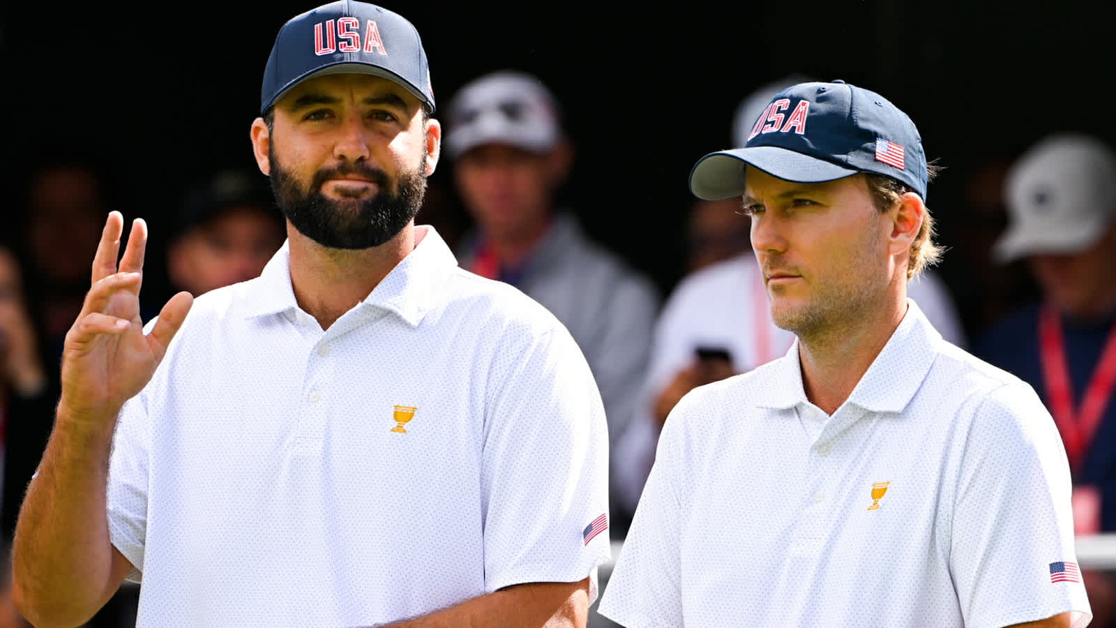 Scottie Scheffler, Russell Henley talk friendship, 2024 Presidents Cup