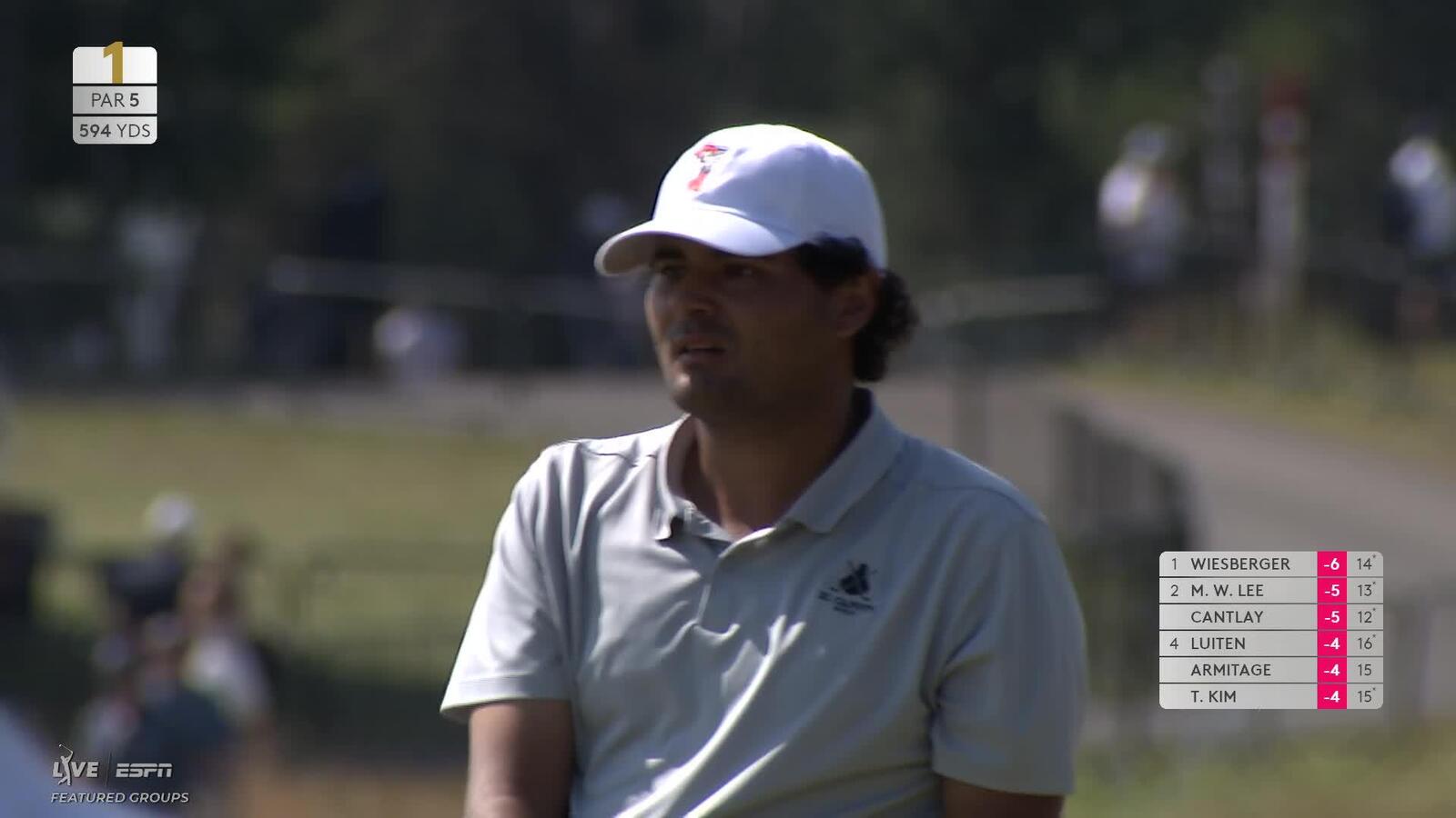 Eugenio Lopez-Chacarra reaches par-5 No. 1 in two, makes birdie at Genesis Scottish Open