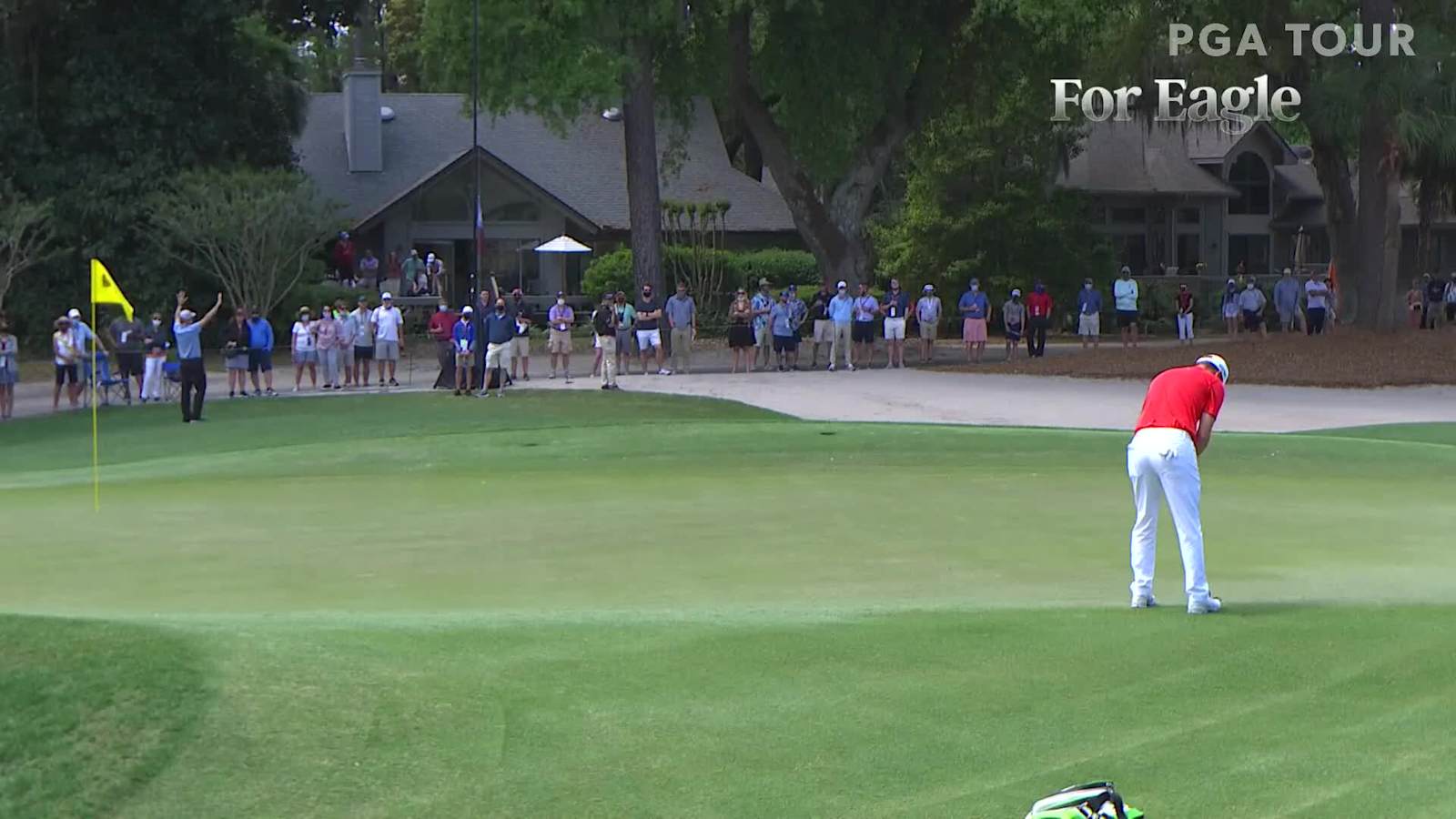 Emiliano Grillo makes birdie on No. 2 at RBC Heritage