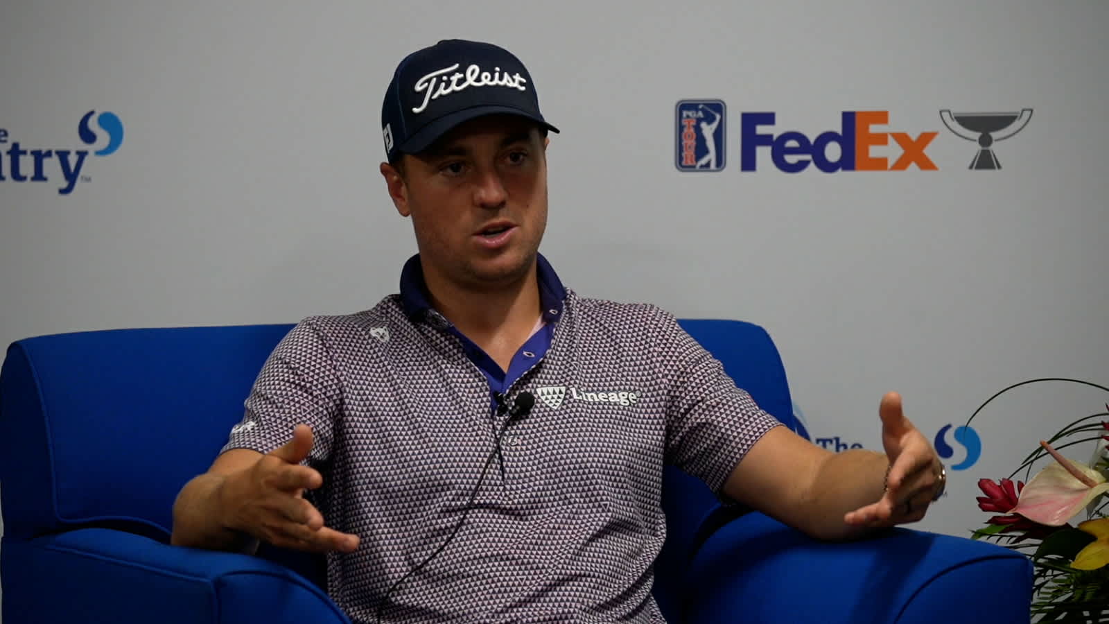 Justin Thomas: 'Tremendous honor' to play The Sentry 2025