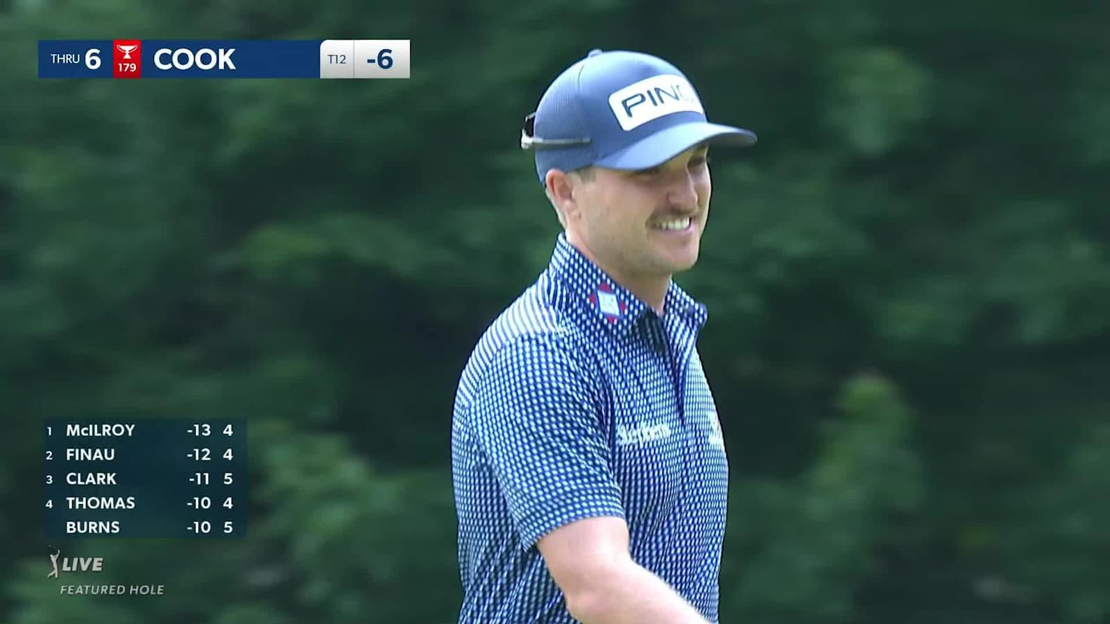 Austin Cook buries a 68-foot birdie putt at RBC Canadian