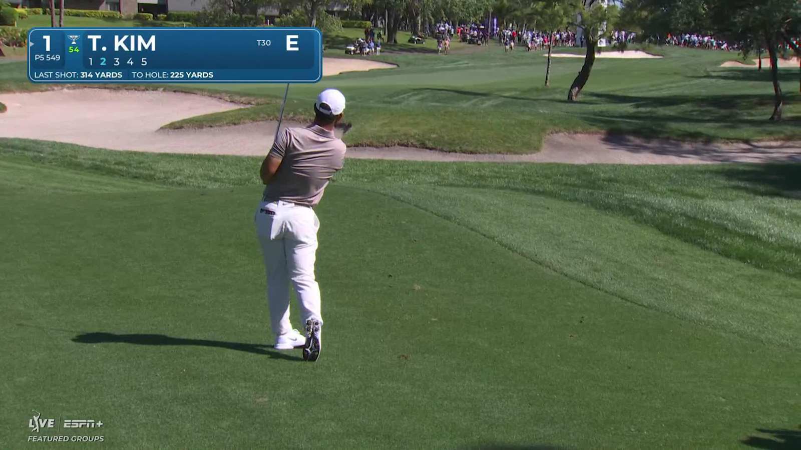 Tom Kim makes up-and-down birdie at Valspar