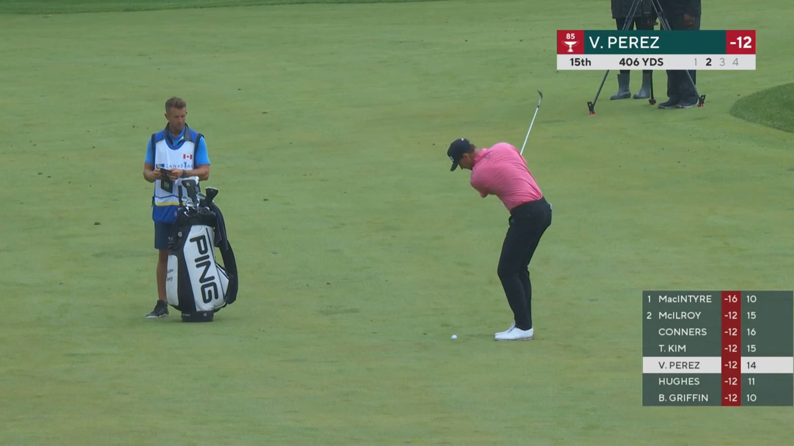 Victor Perez wedges it tight to set up birdie at RBC Canadian