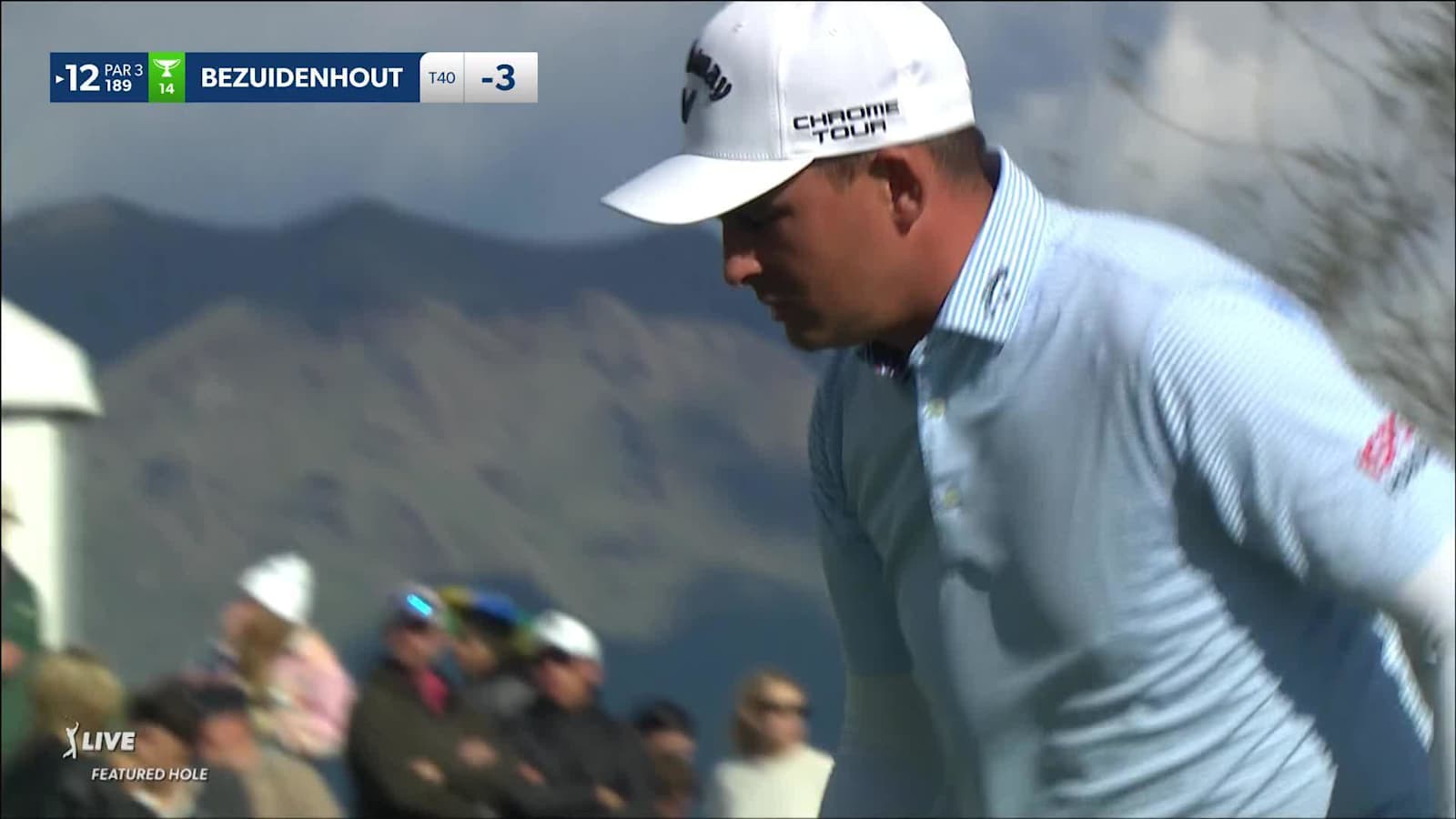 Christiaan Bezuidenhout hits solid tee shot and birdies at WM Phoenix Open