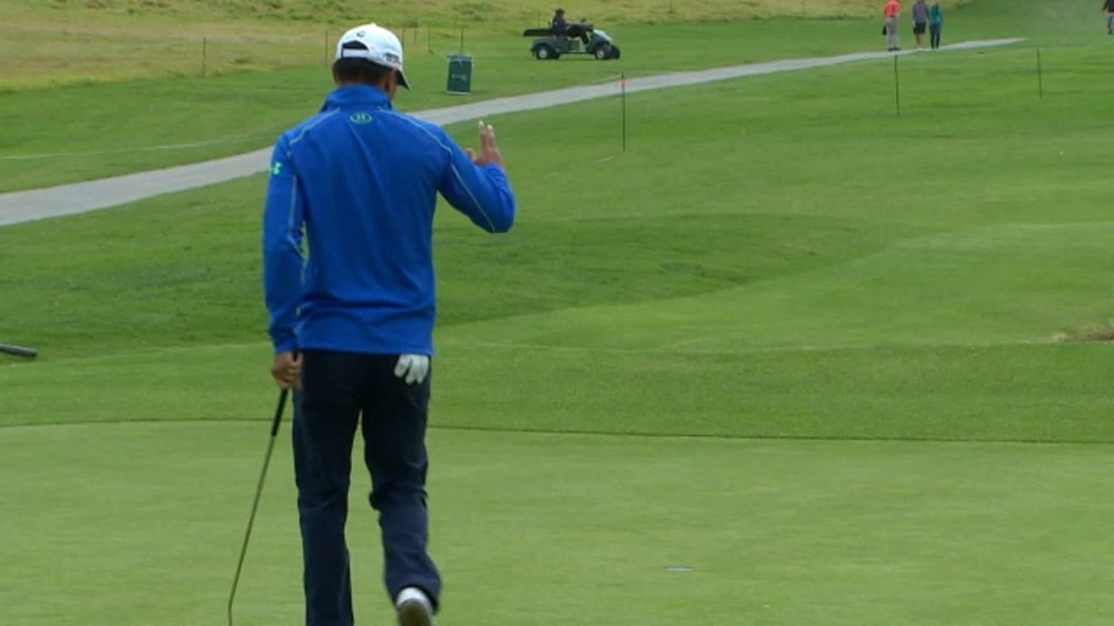 James Hahn birdies No. 3 at Northern Trust