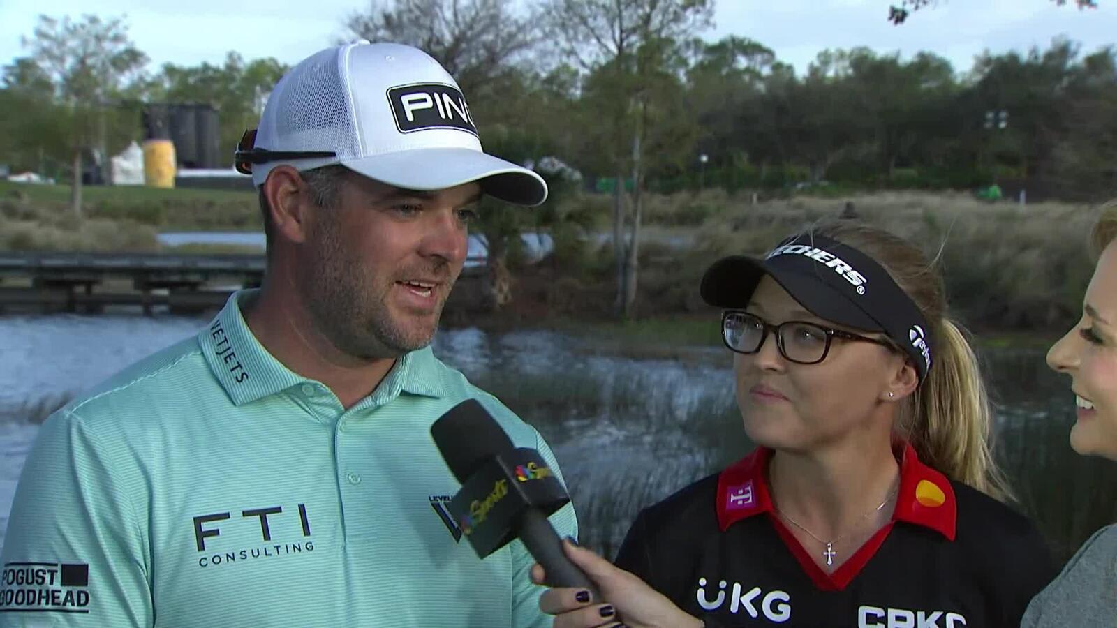 Team Henderson/Conners interview after Round 1 of Grant Thornton