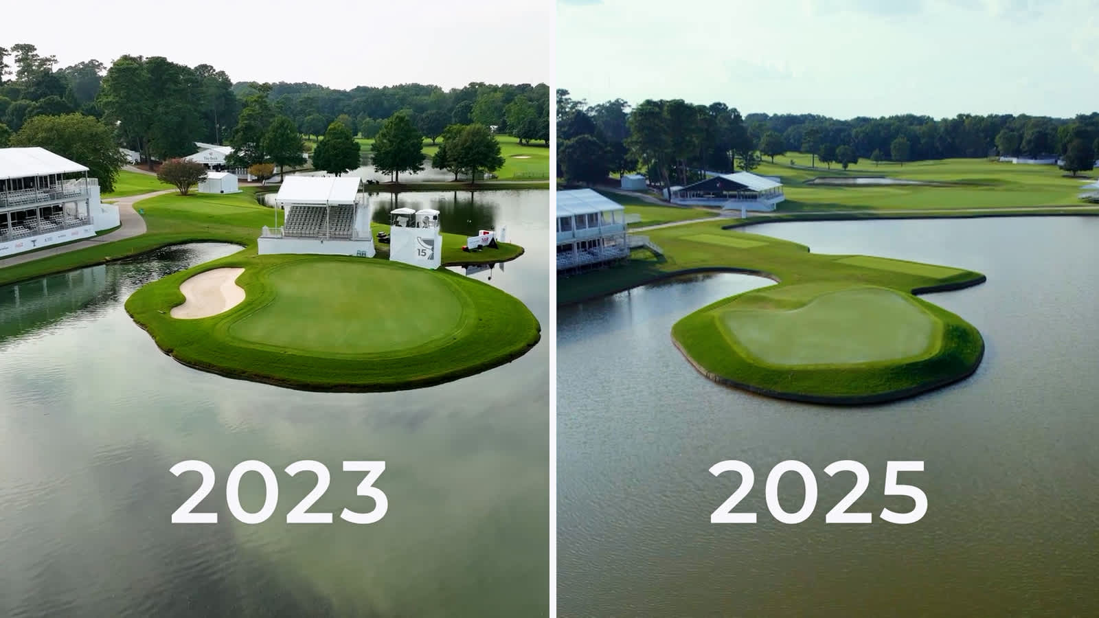 Players react to changes on No. 15 at East Lake