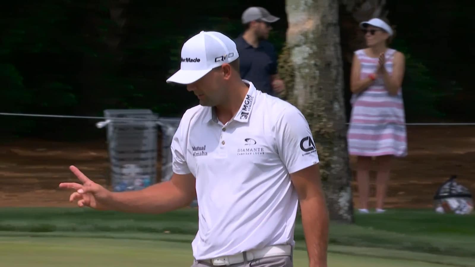 Taylor Montgomery makes birdie on No. 6 at THE PLAYERS