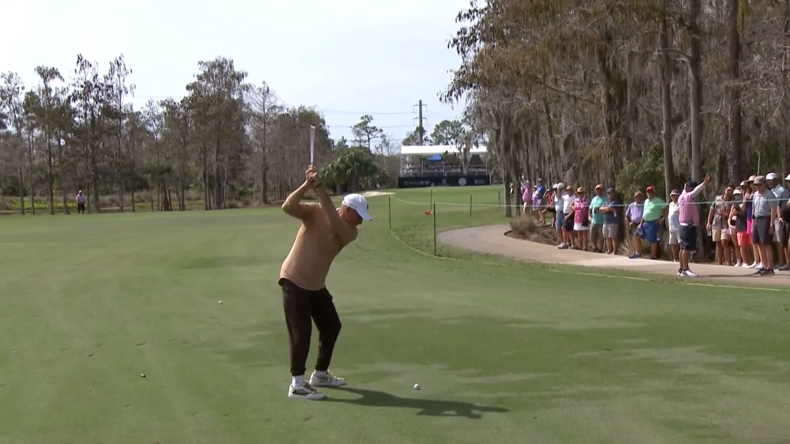 Rocco Mediate's fantastic approach leads to birdie at Chubb Classic