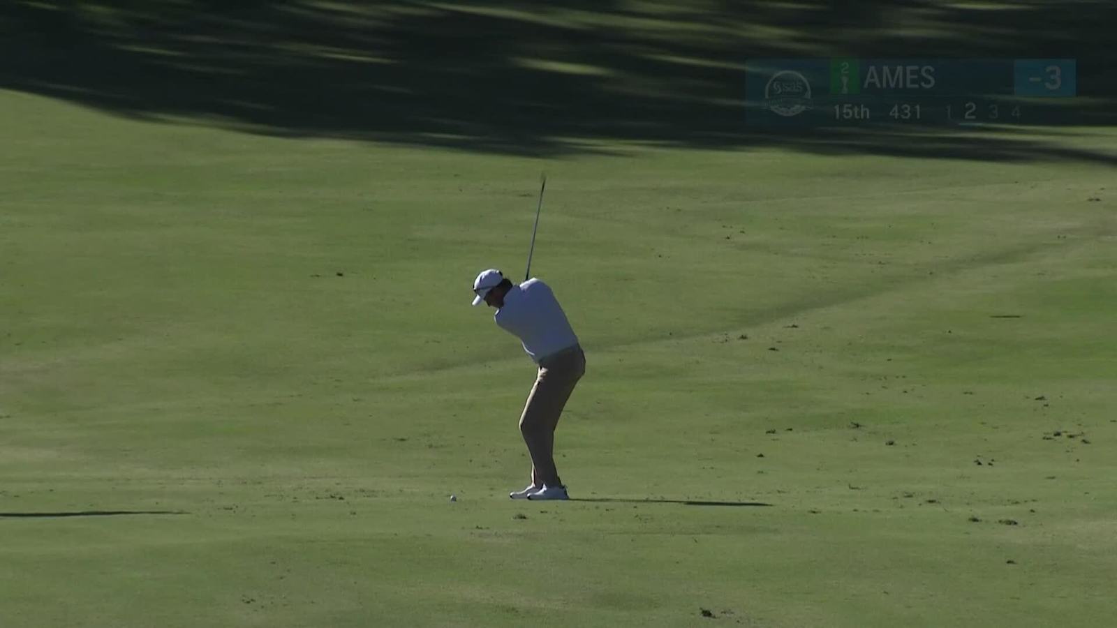 Stephen Ames goes flag hunting to set up birdie at SAS Champ