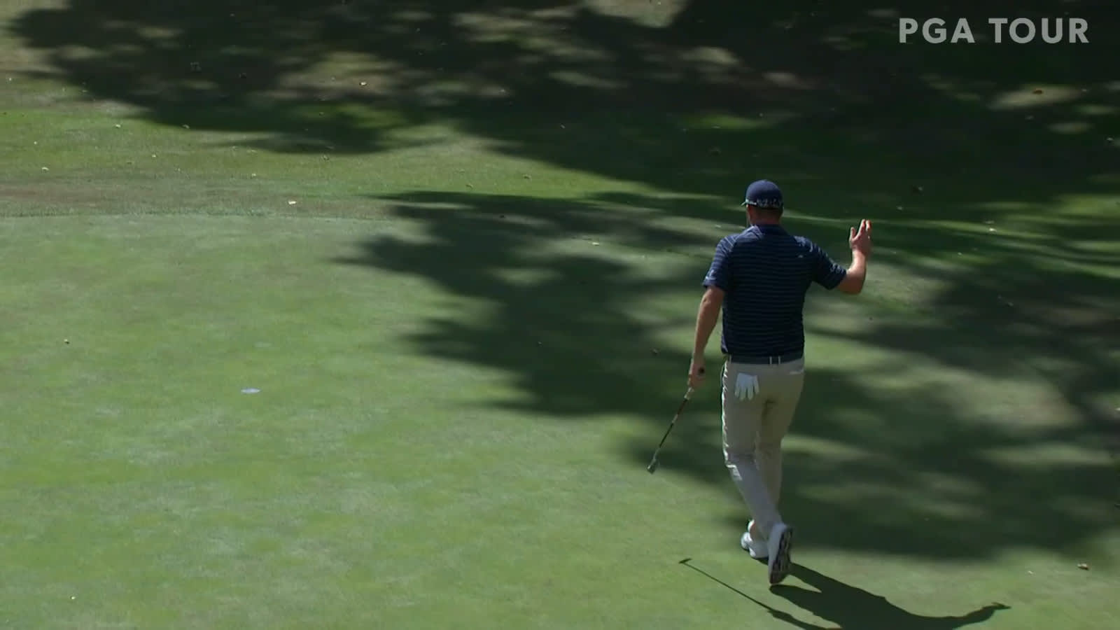Marc Leishman sinks 23-foot birdie at Fortinet Championship