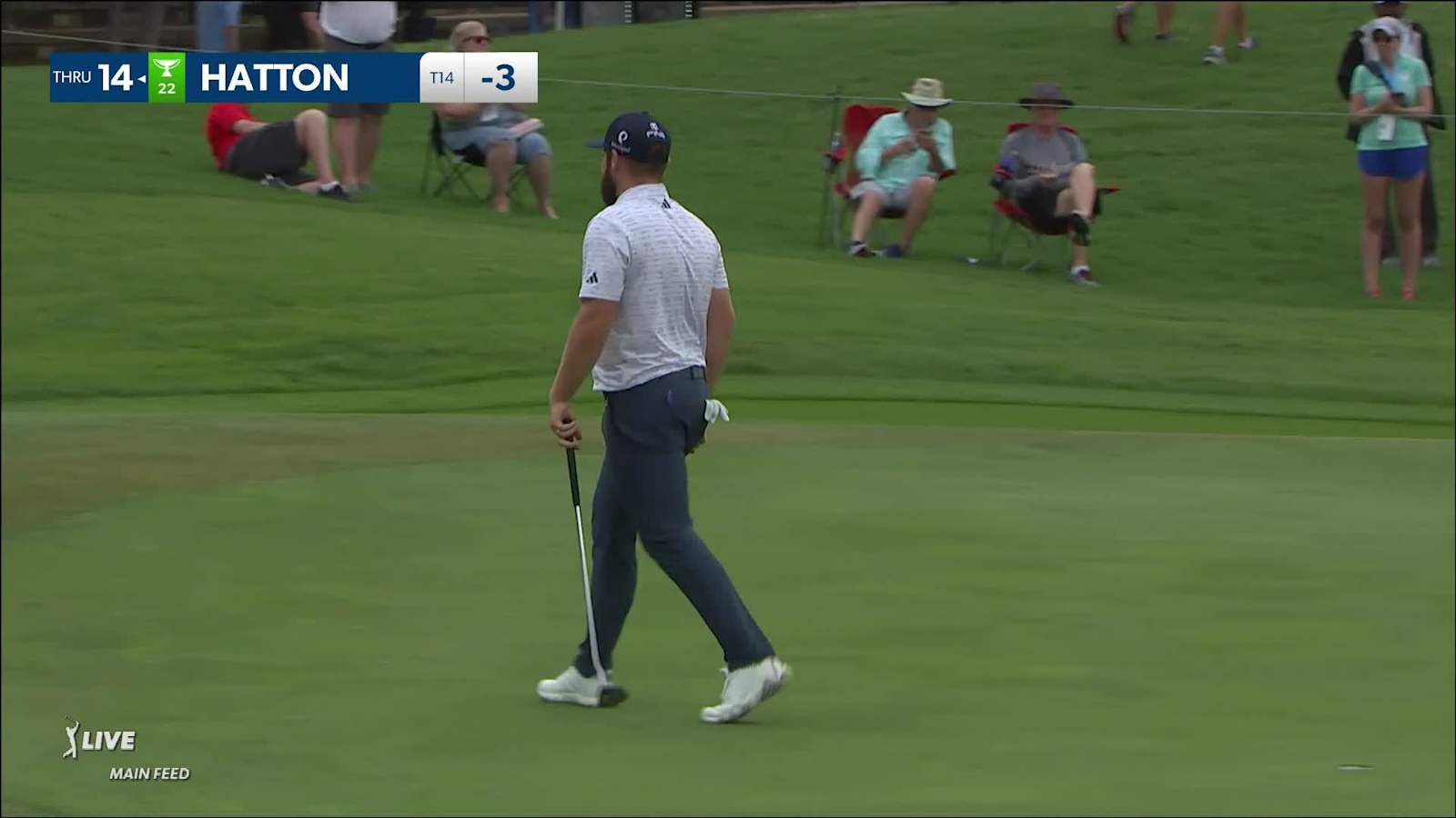 Tyrrell Hatton cards birdie at AT&T Byron Nelson