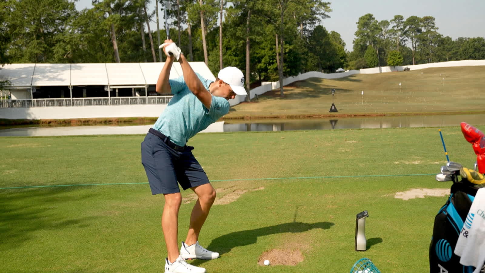 Jordan Spieth’s range session ahead of TOUR Championship