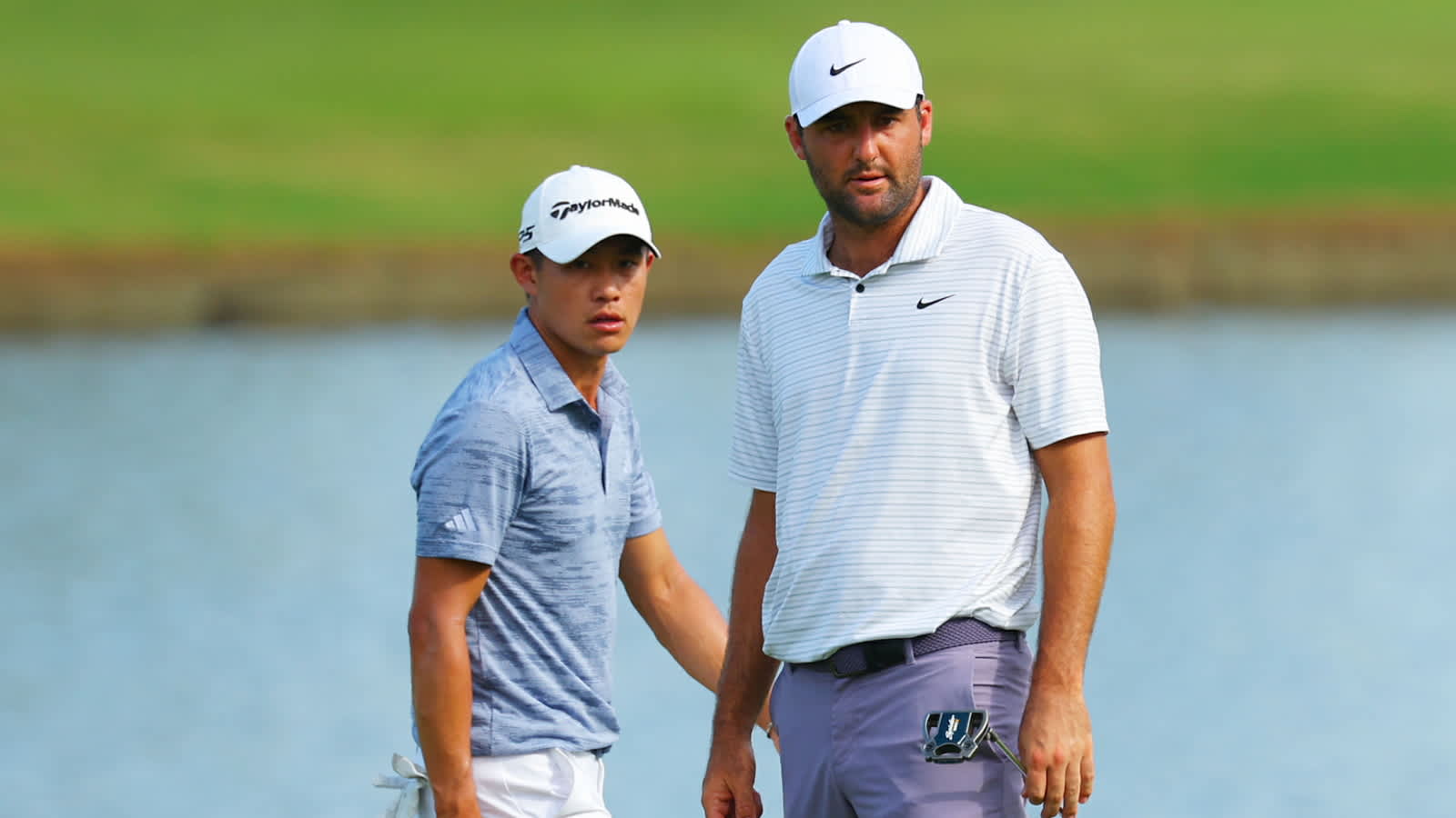 Scottie Scheffler leads by five at TOUR Championship