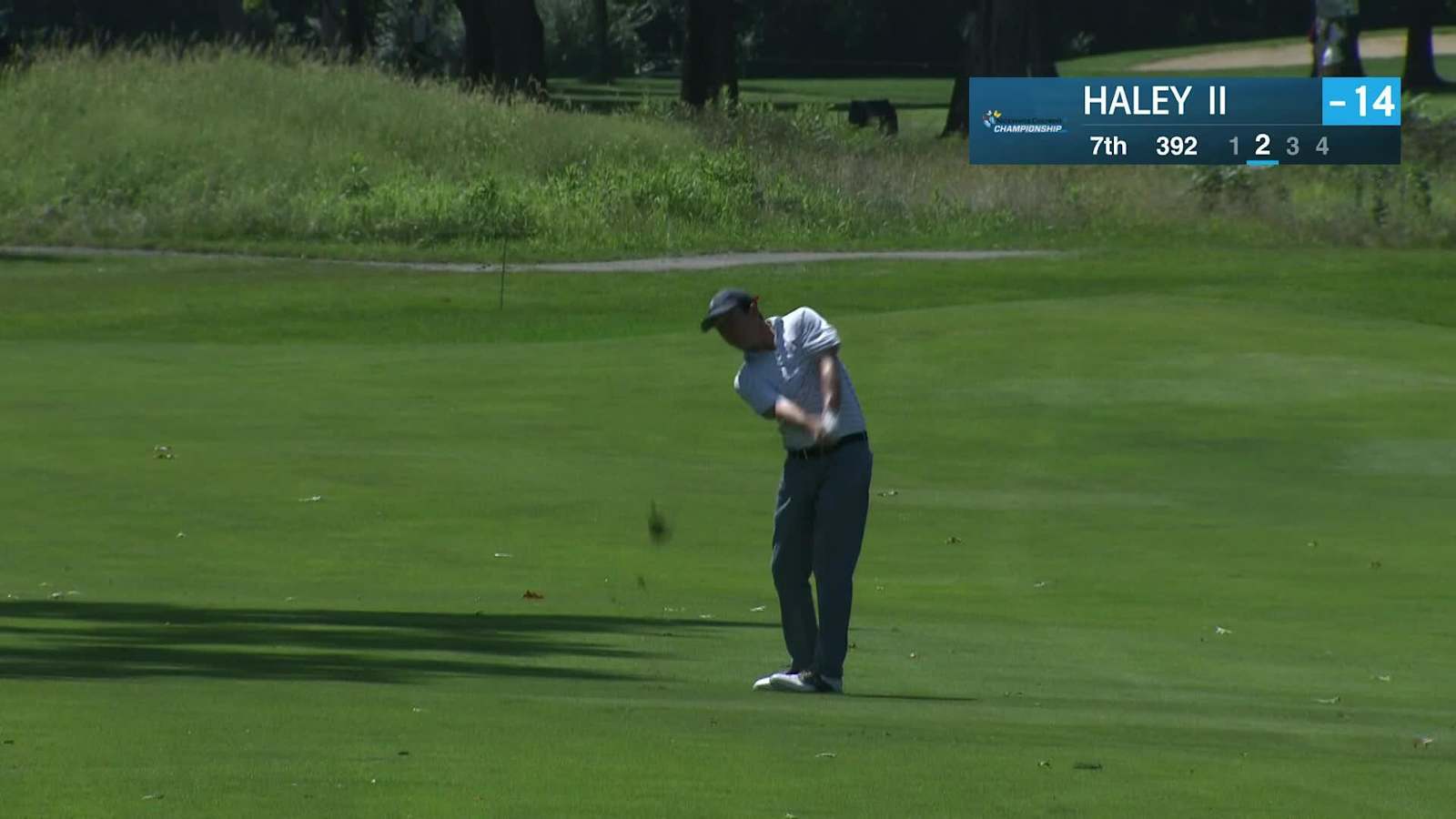 Paul Haley II holes unbelievable wedge for eagle at Nationwide Children's