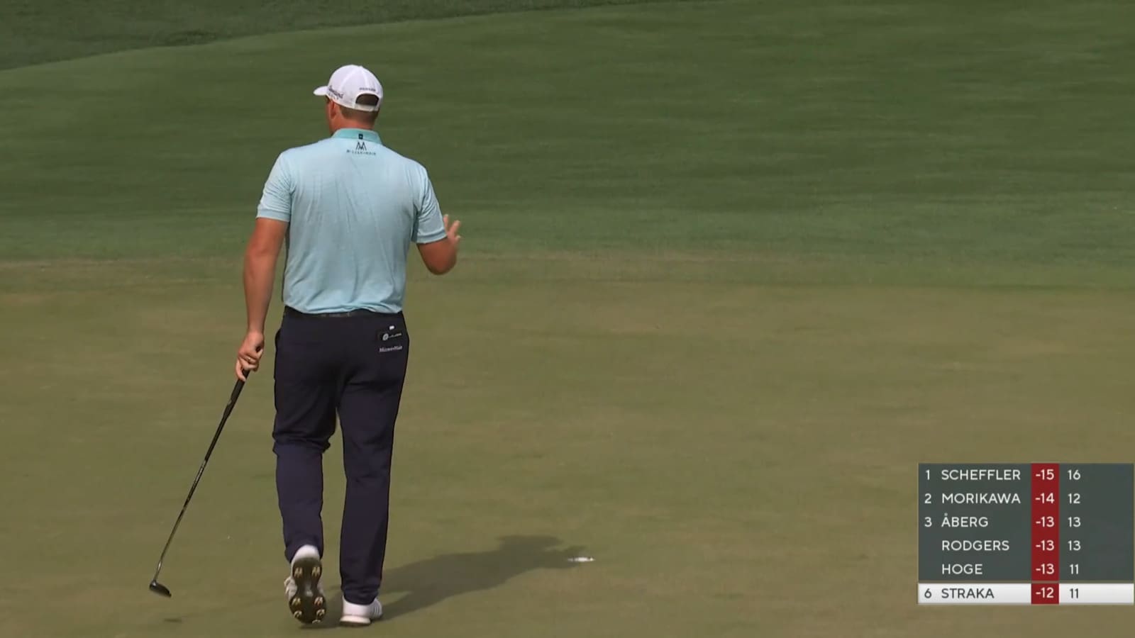 Sepp Straka's nice 138-yard approach yields birdie at RBC Heritage