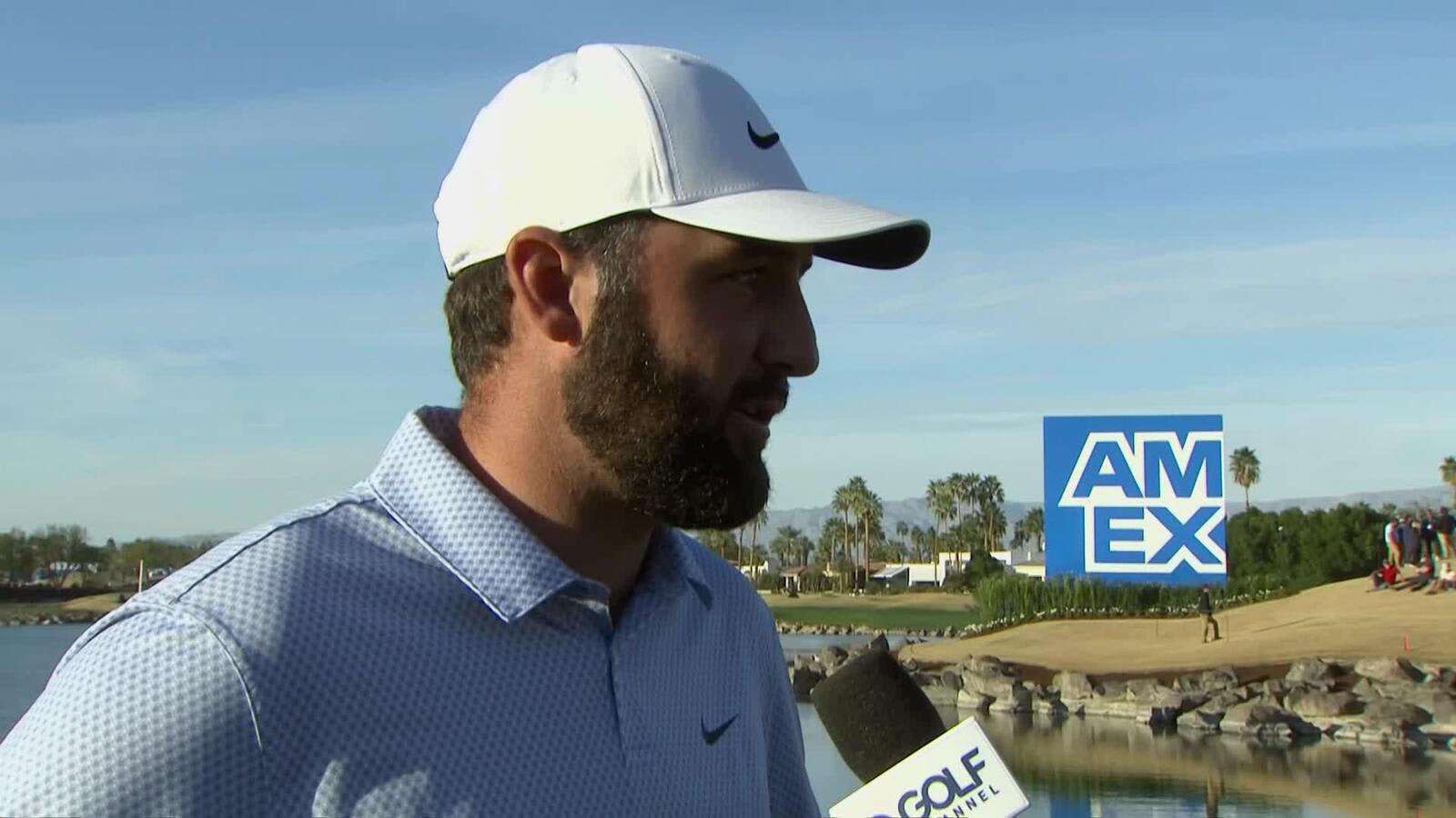 Scottie Scheffler’s interview after winning The American Express