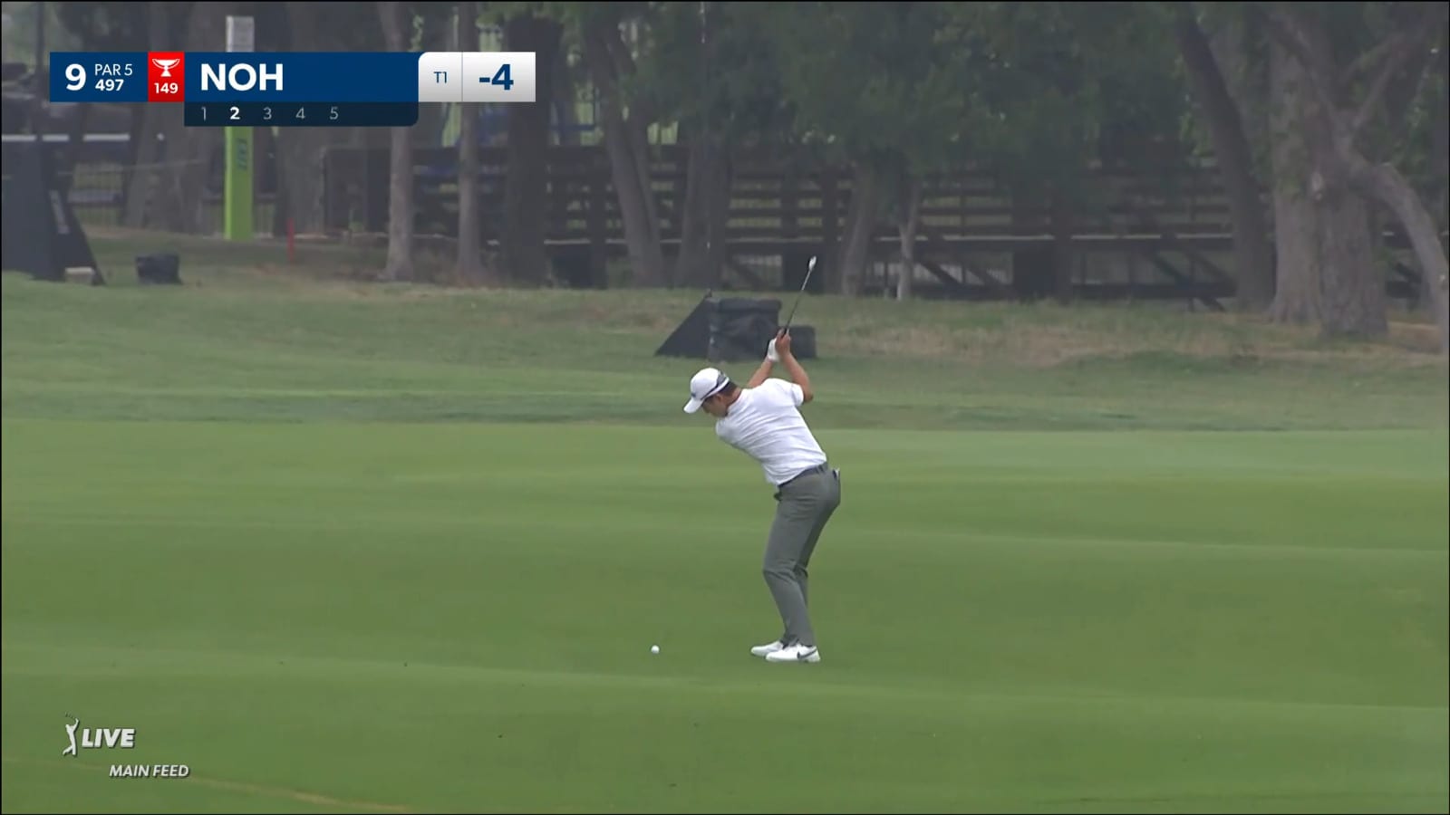 Seung-Yul Noh's impressive second leads to eagle at AT&T Byron Nelson