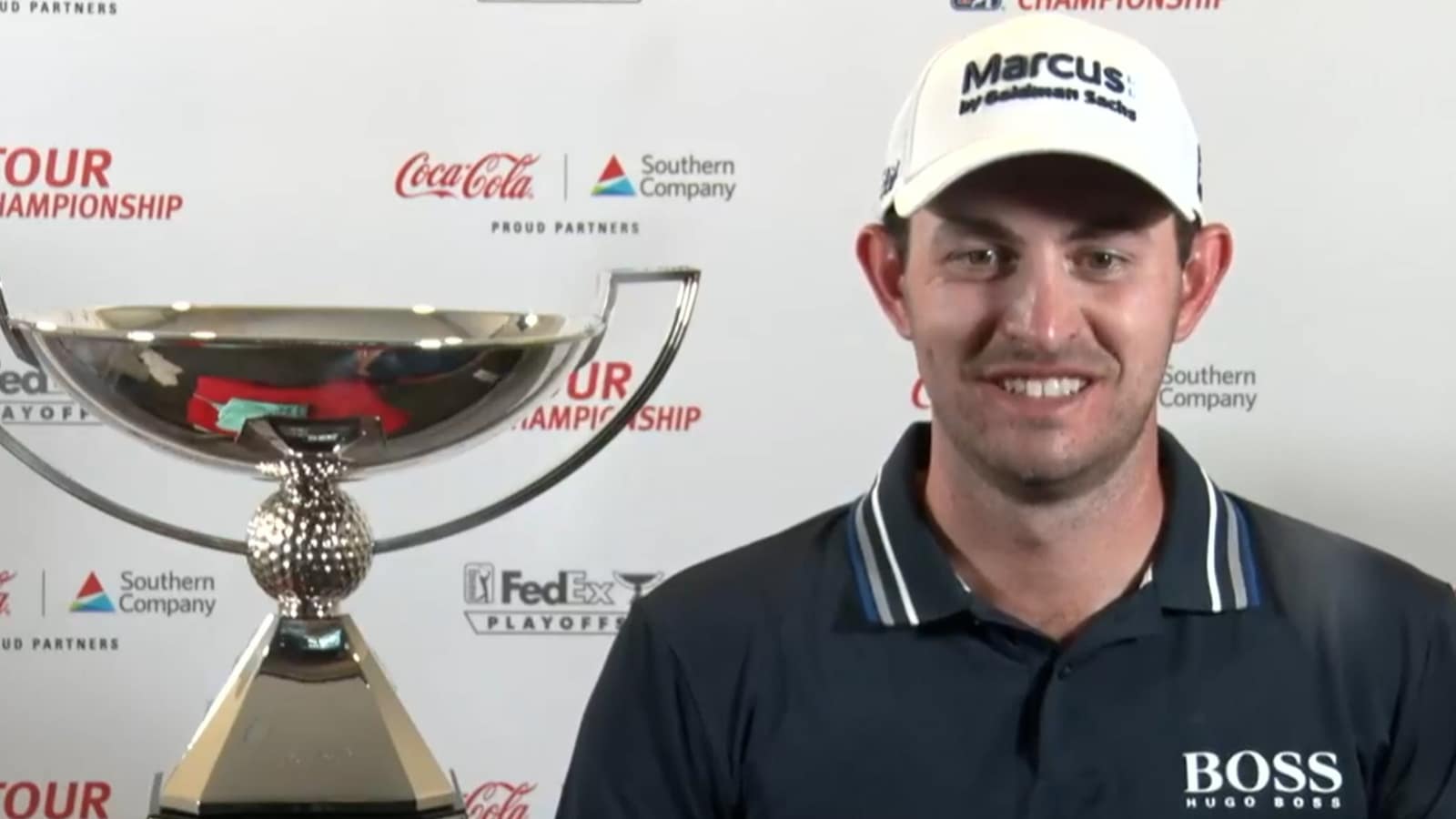 Patrick Cantlay’s news conference after winning TOUR Championship 