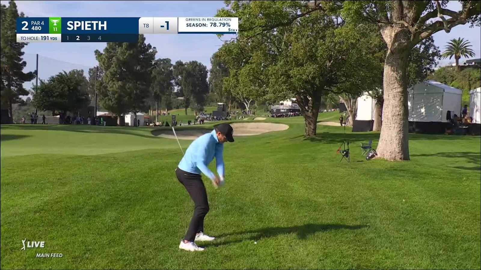 Jordan Spieth hits unbelievable approach that sets up birdie at Genesis