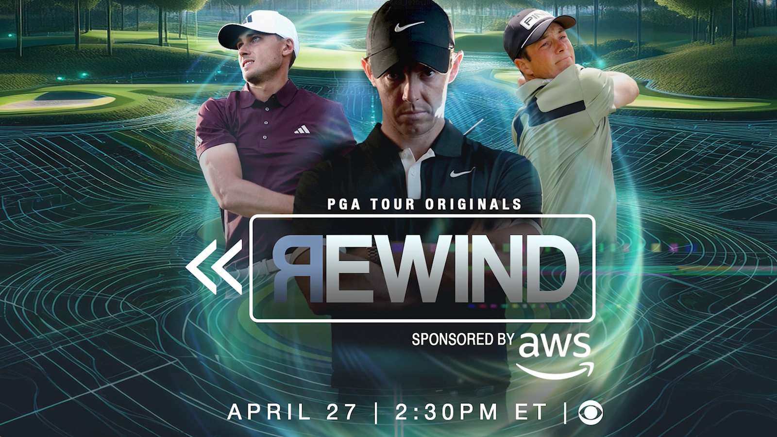 Tune in to 'PGA TOUR Originals: Rewind sponsored by AWS'