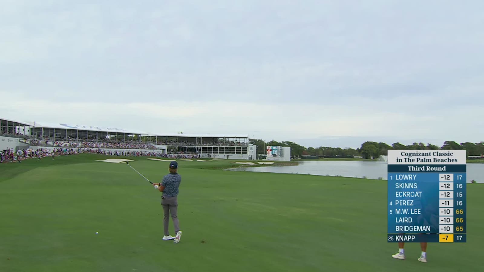 Jake Knapp gets home in two to set up birdie at Cognizant Classic
