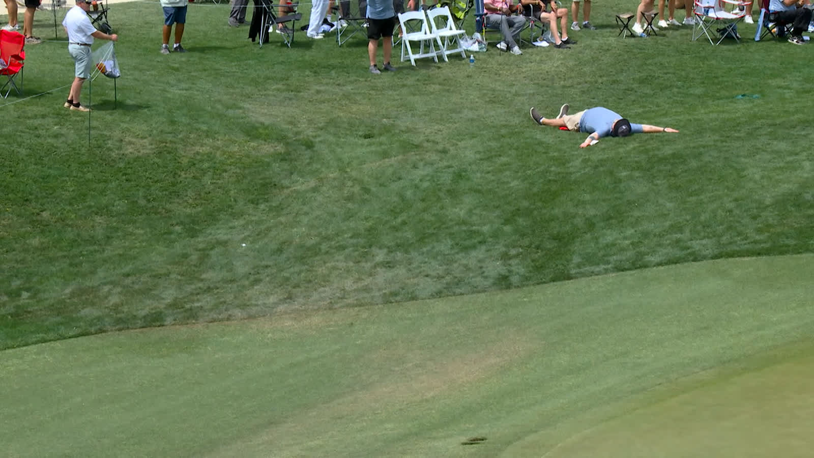 Best of fans dodging golf balls