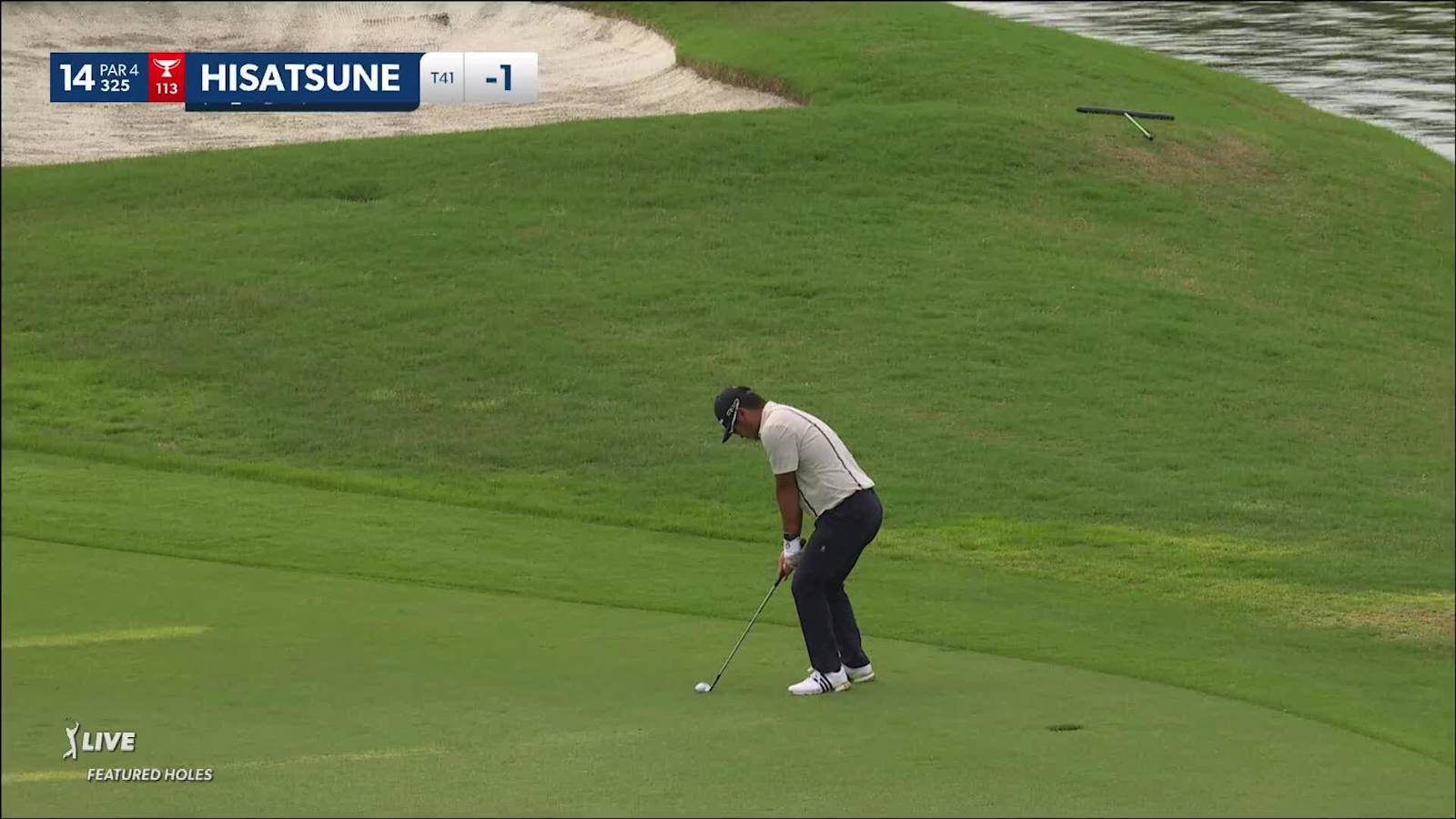 Ryo Hisatsune pitches tight to yield birdie at CJ CUP Byron Nelson