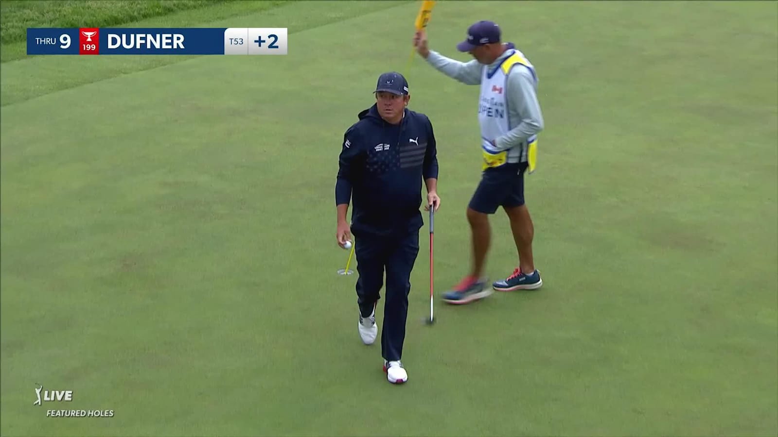 Jason Dufner throws a dart to 2-feet at RBC Canadian