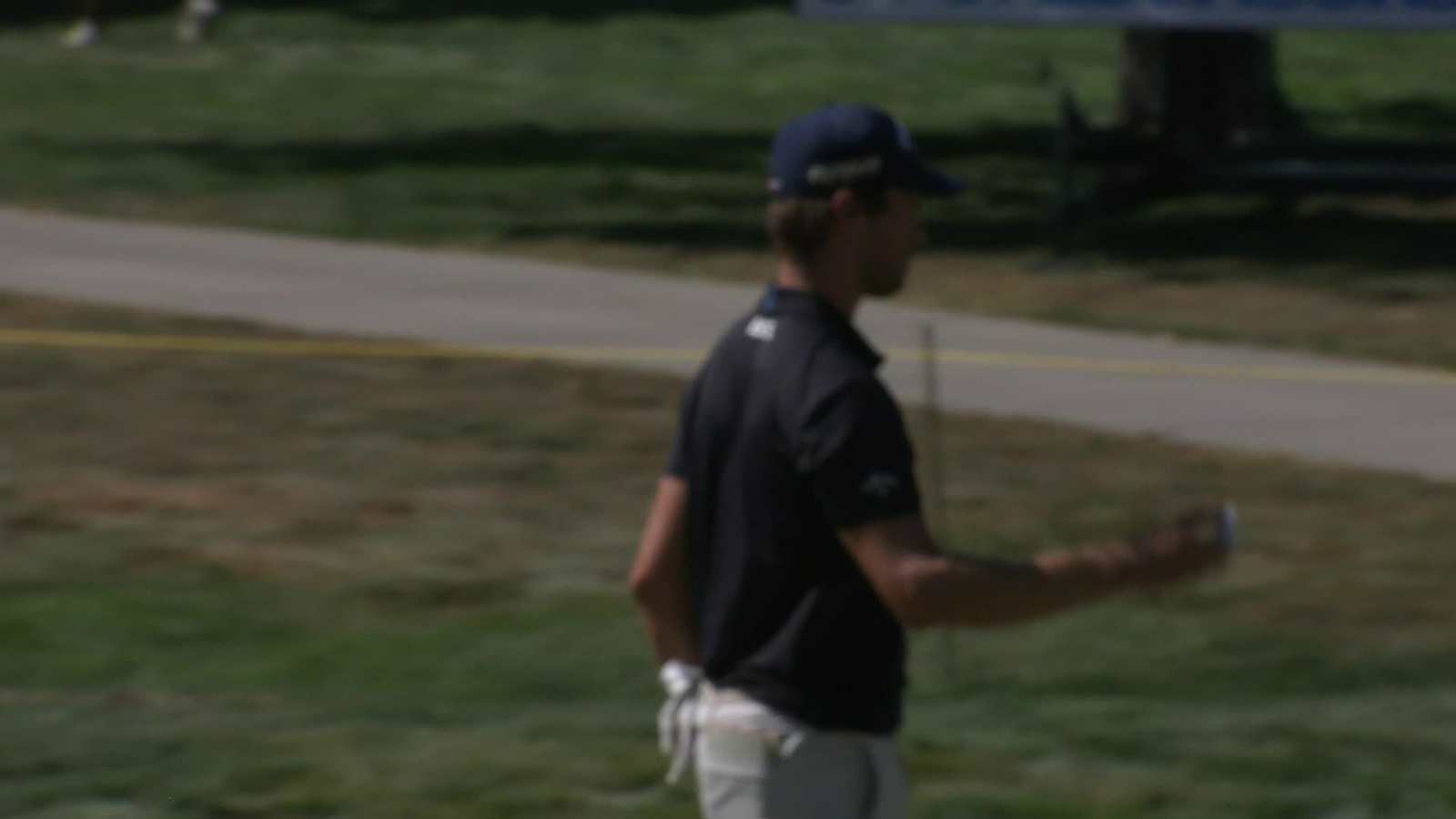 Thomas Detry makes birdie on No. 16 at Albertsons Boise Open