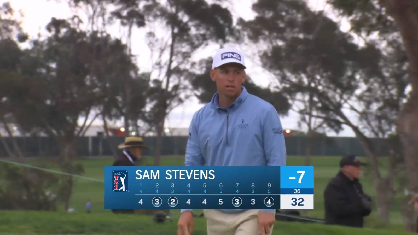 Sam Stevens' dialed-in approach leads to easy birdie at Farmers