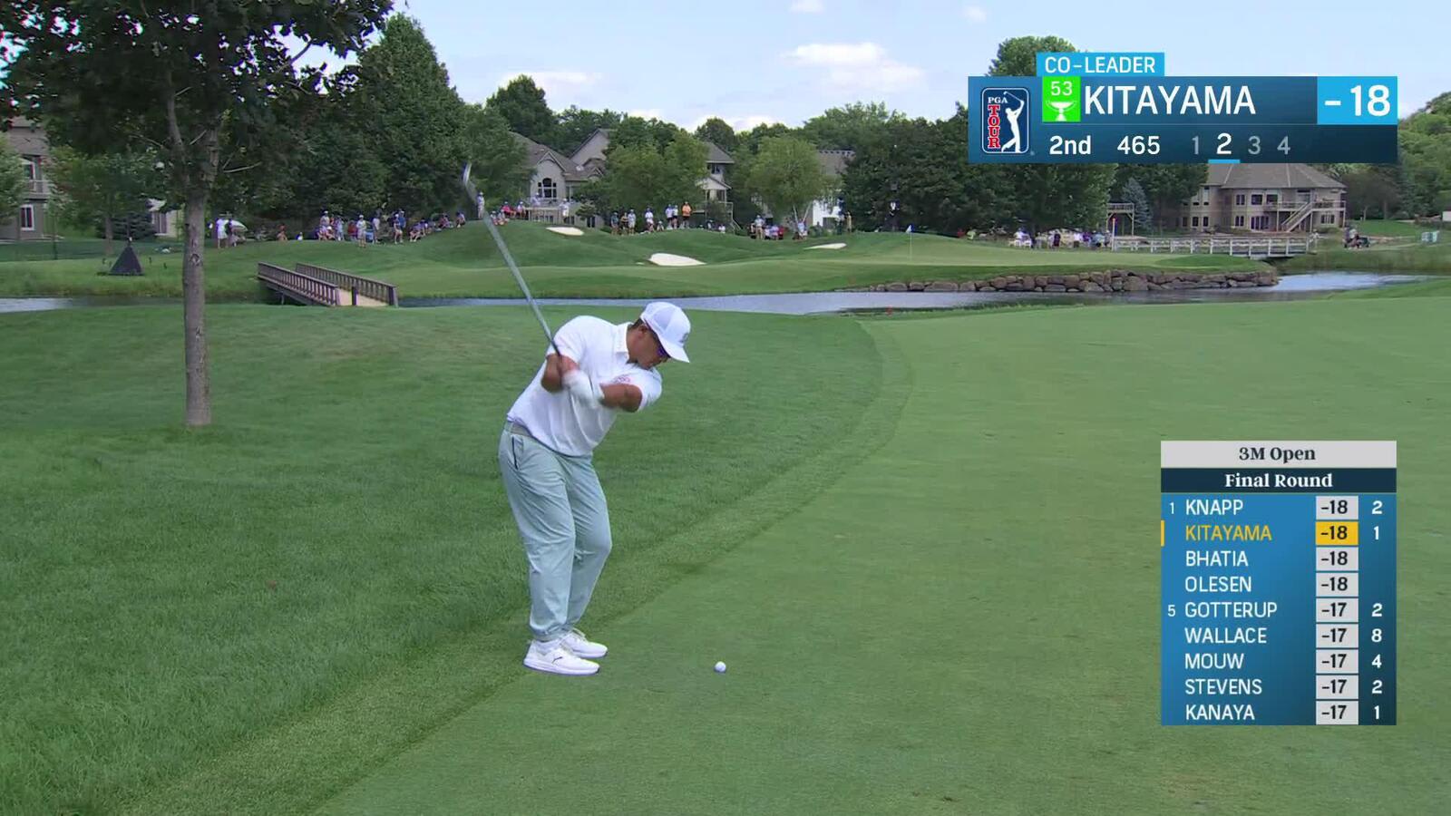 Kurt Kitayama keeps momentum going with birdie at 3M Open