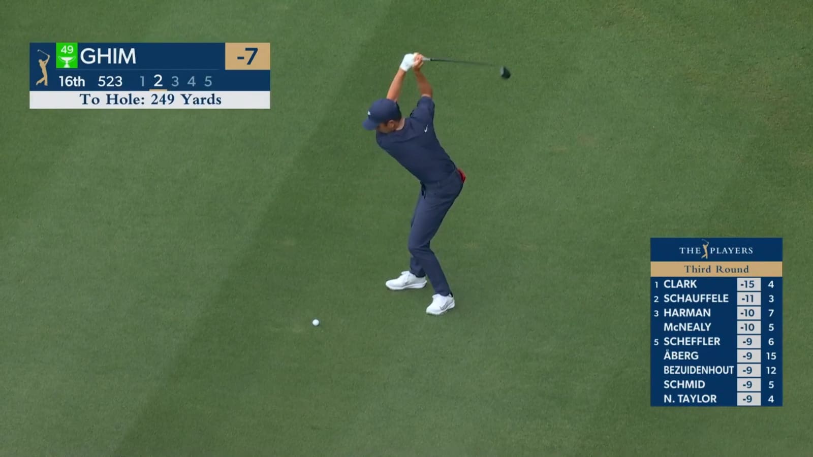 Doug Ghim takes aggressive line to set up birdie at THE PLAYERS