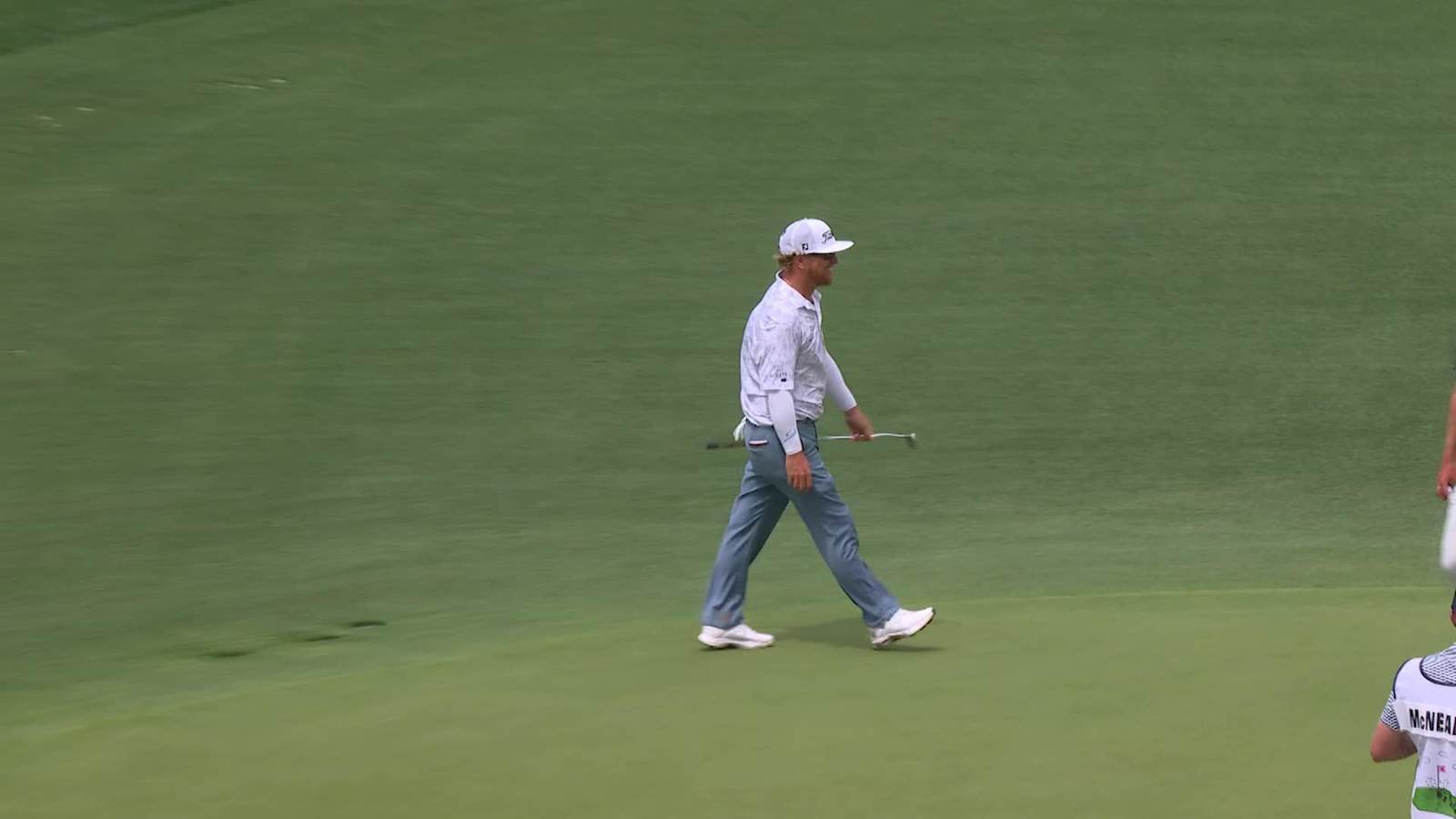 Charley Hoffman holes Texas Wedge from distance to eagle at Houston Open